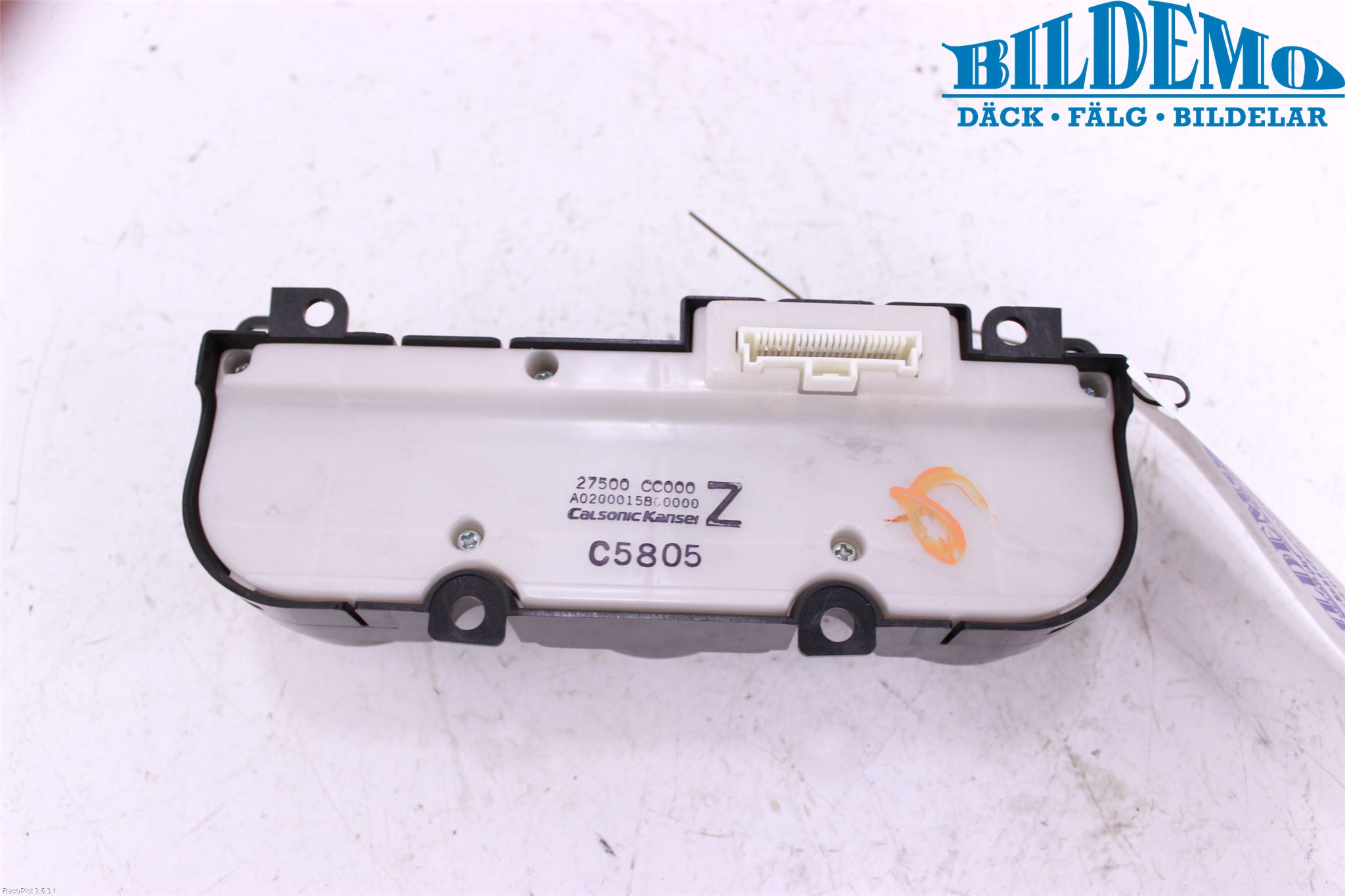 Nissan MURANO    02-08 Varme Ac Betjening-Display