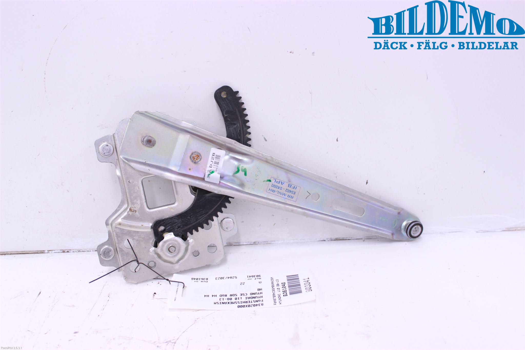 Hyundai i10 PA 08-13 Vindusheis