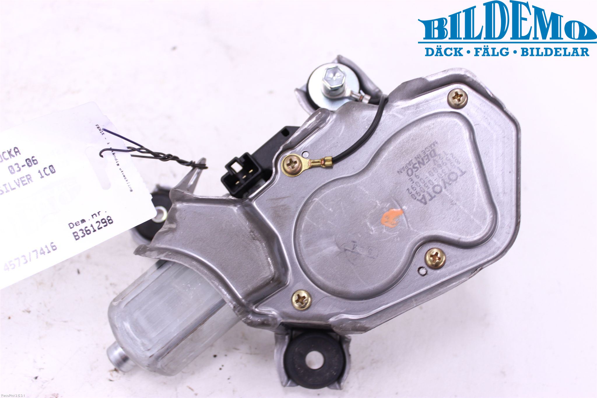 Toyota AVENSIS 03-06 Viskermotor Bakluke