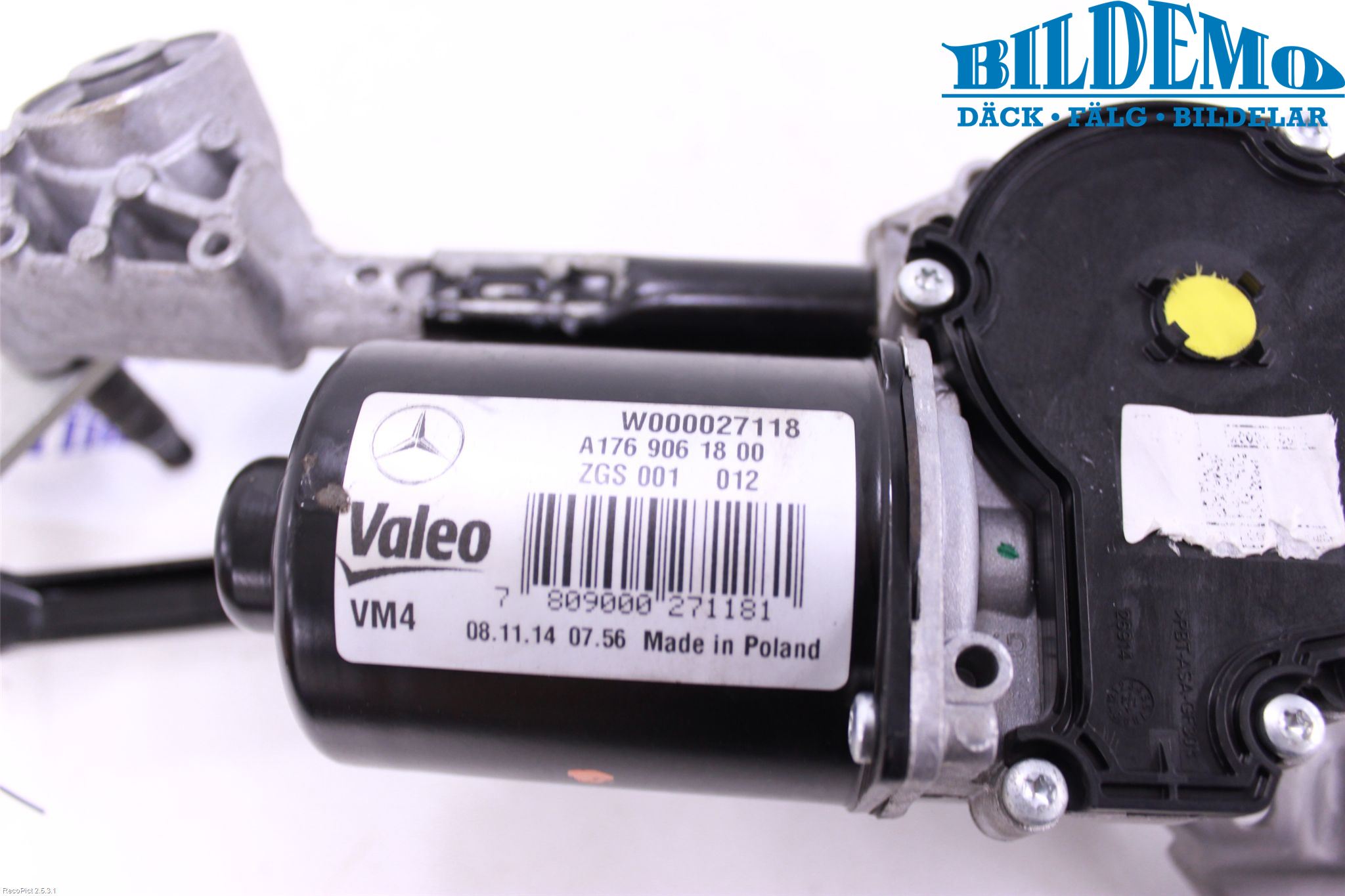 Mercedes-Benz MB A-KLASS (W176) 13-18 Viskermotor Frontrute