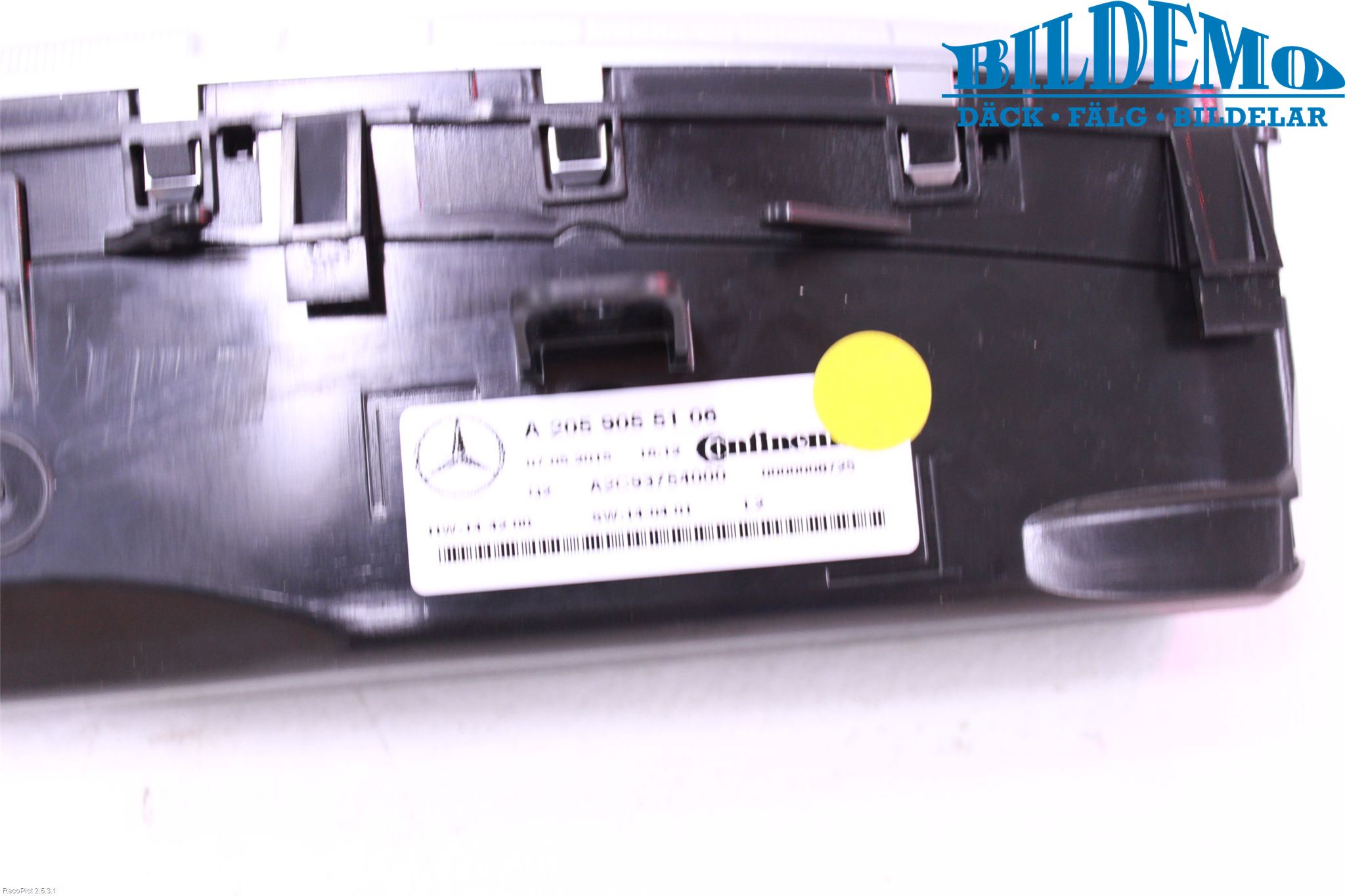 Mercedes-Benz MB C-KLASS (W205) 14-21 Varme Ac Betjening-Display