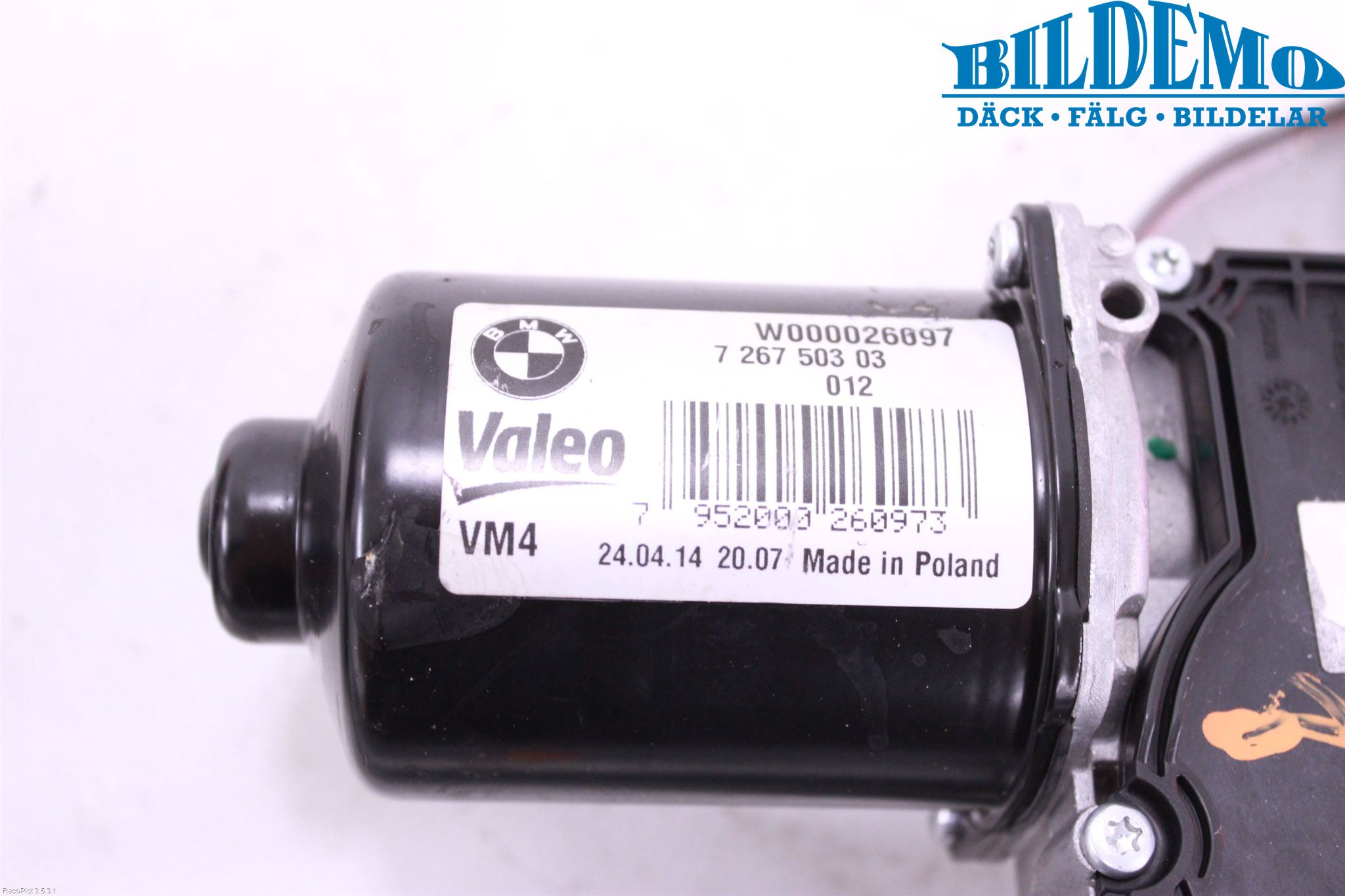 BMW 3 GT F34 13-19 Viskermotor Frontrute