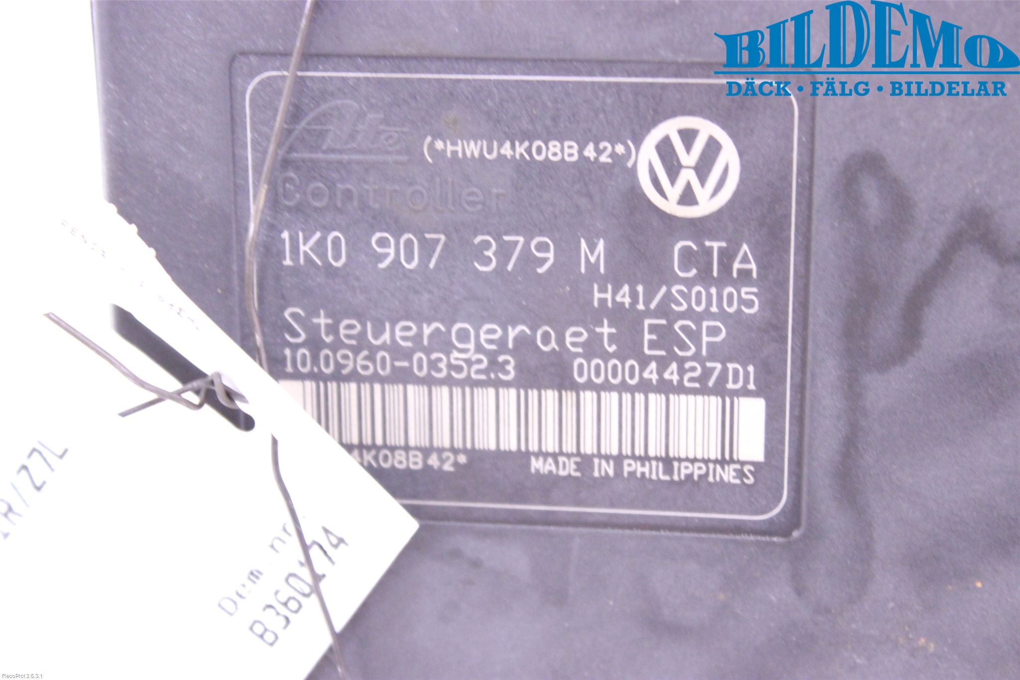 Audi A3/S3 05-13 Abs Hydraulikkaggregat
