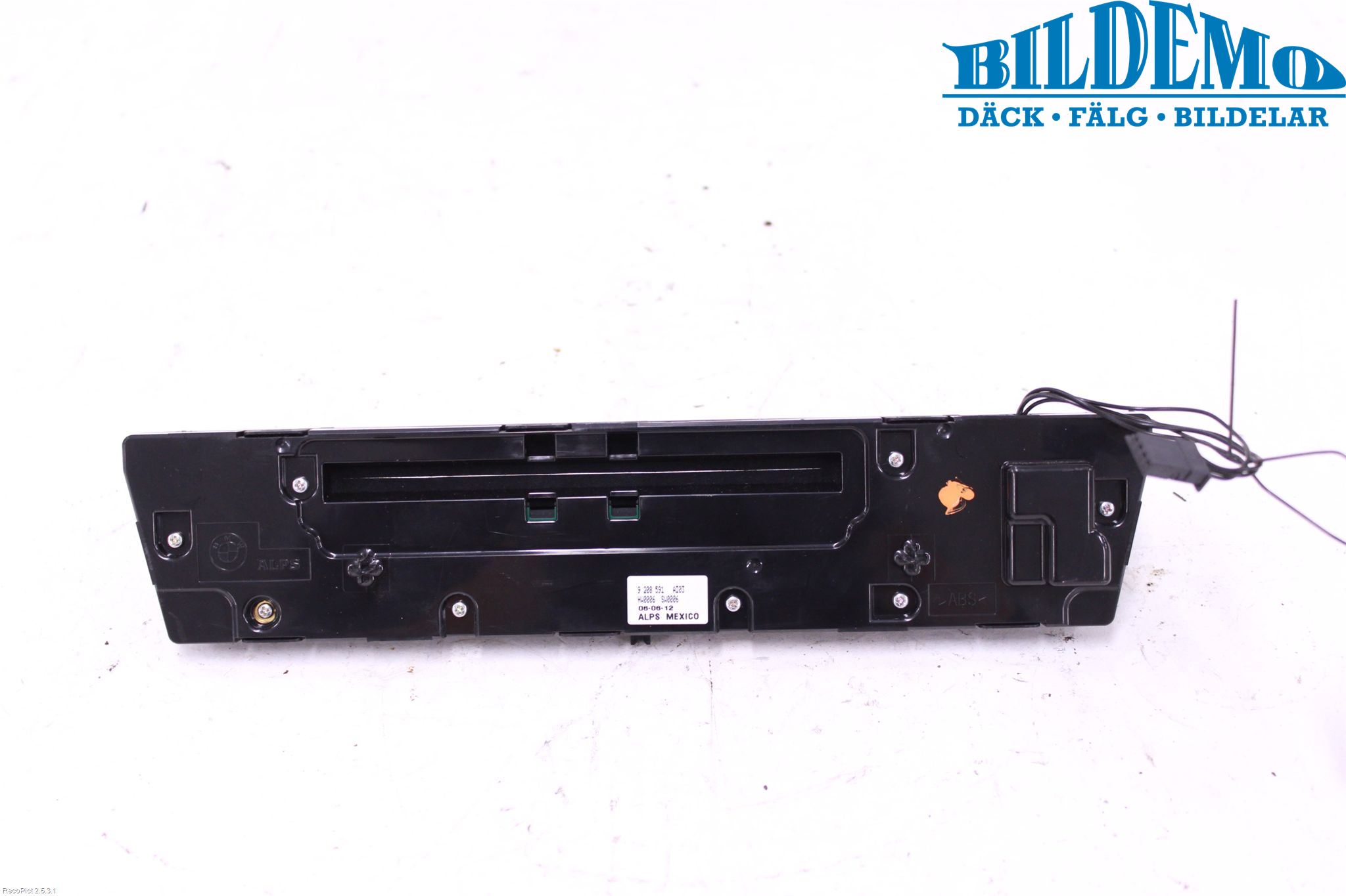 BMW X3 F25 10-17 Stereo Radio Med Cd