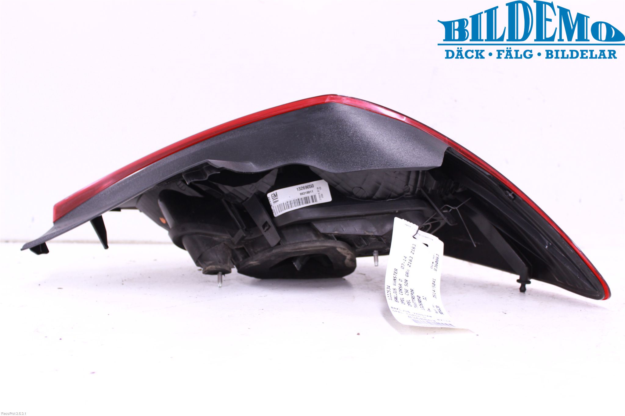 Opel CORSA D 07-14 Baklykt Venstre