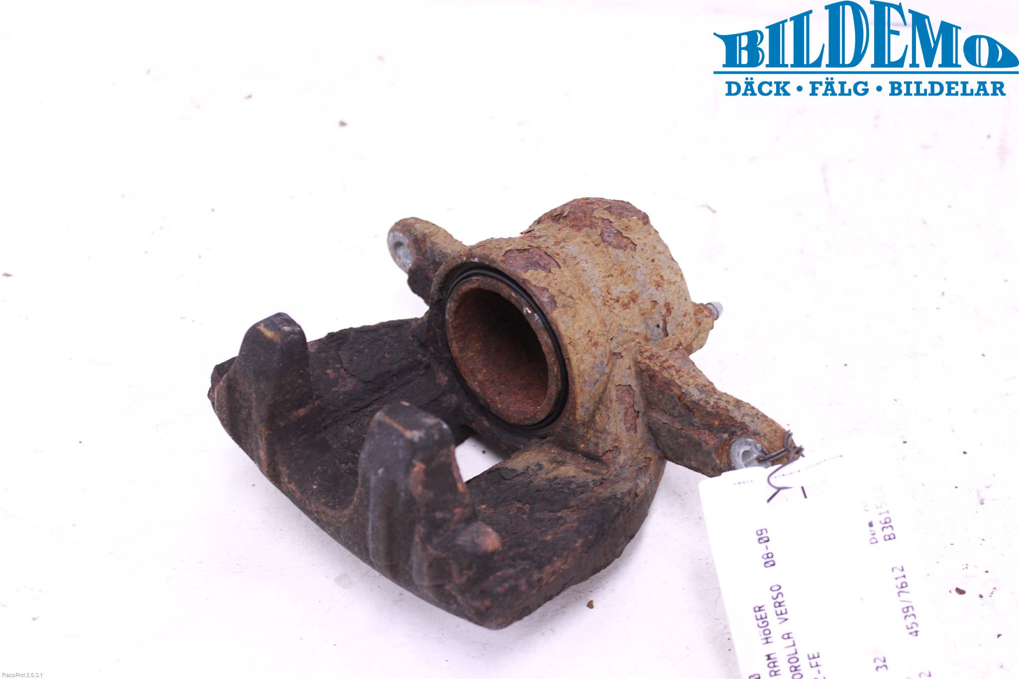 Toyota COROLLA VERSO 08-09 Bremsecaliper Foran Høyre