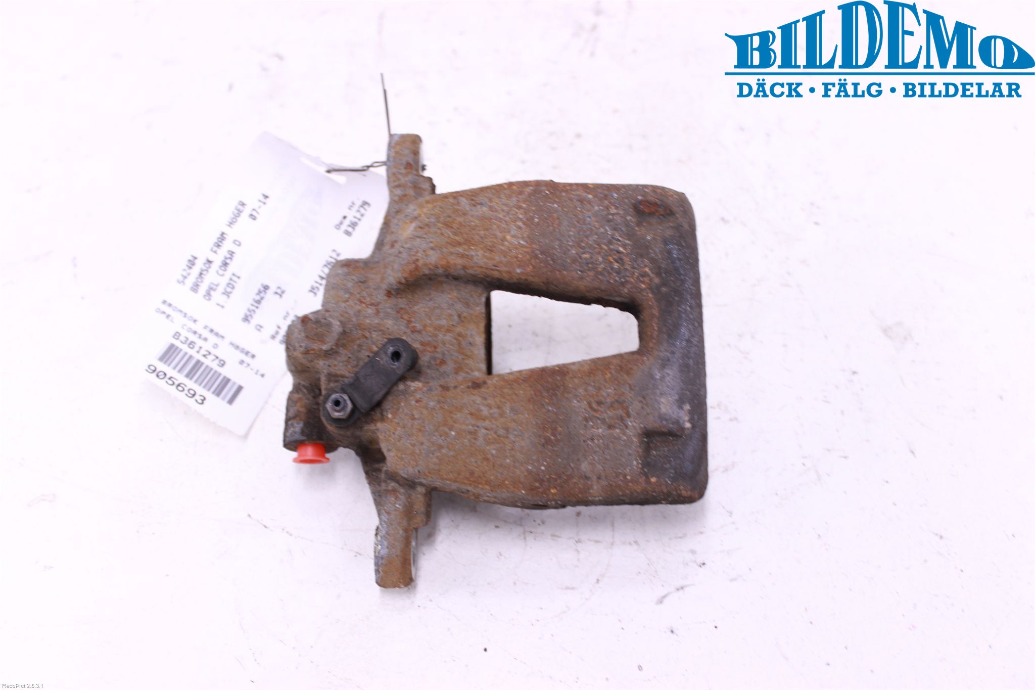 Opel CORSA D 07-14 Bremsecaliper Foran Høyre