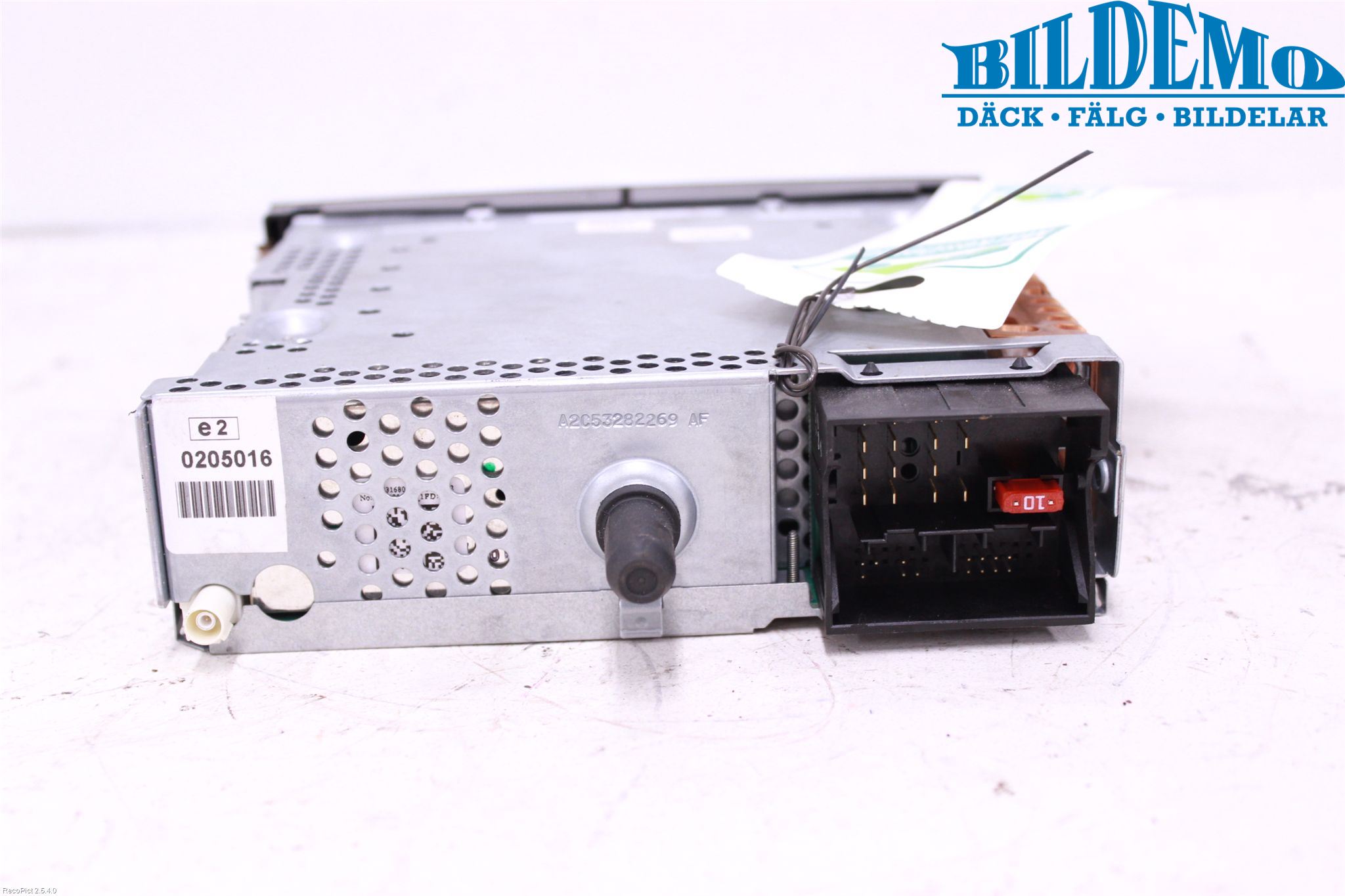 Peugeot 307     05-08 Stereo Radio Med Cd