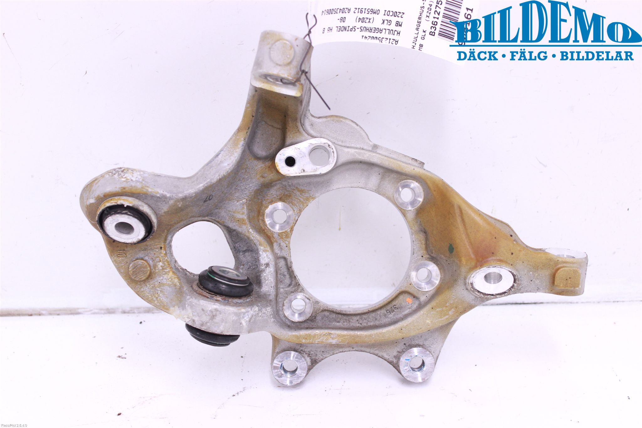 Mercedes-Benz MB GLK-KLASS (X204) 08-16 Spindel Hb