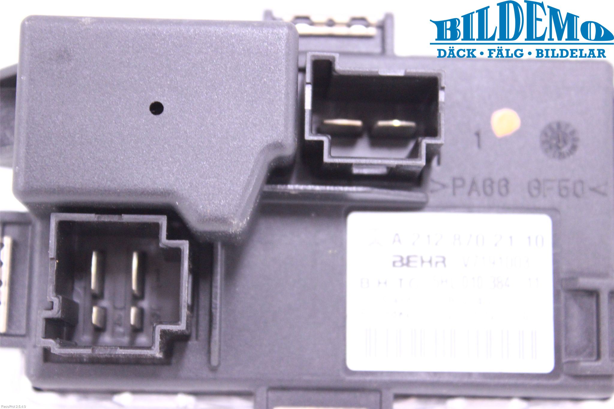 Mercedes-Benz MB GLK-KLASS (X204) 08-16 Varmeapparat Viftemotstand