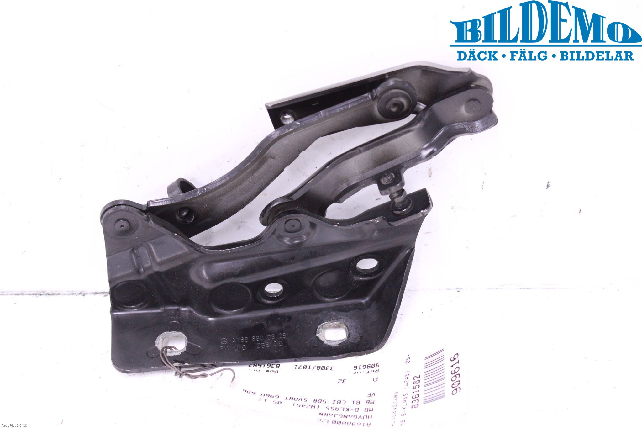 Mercedes-Benz MB B-KLASS (W245) 05-12 Panser Hengsel - Hengsler