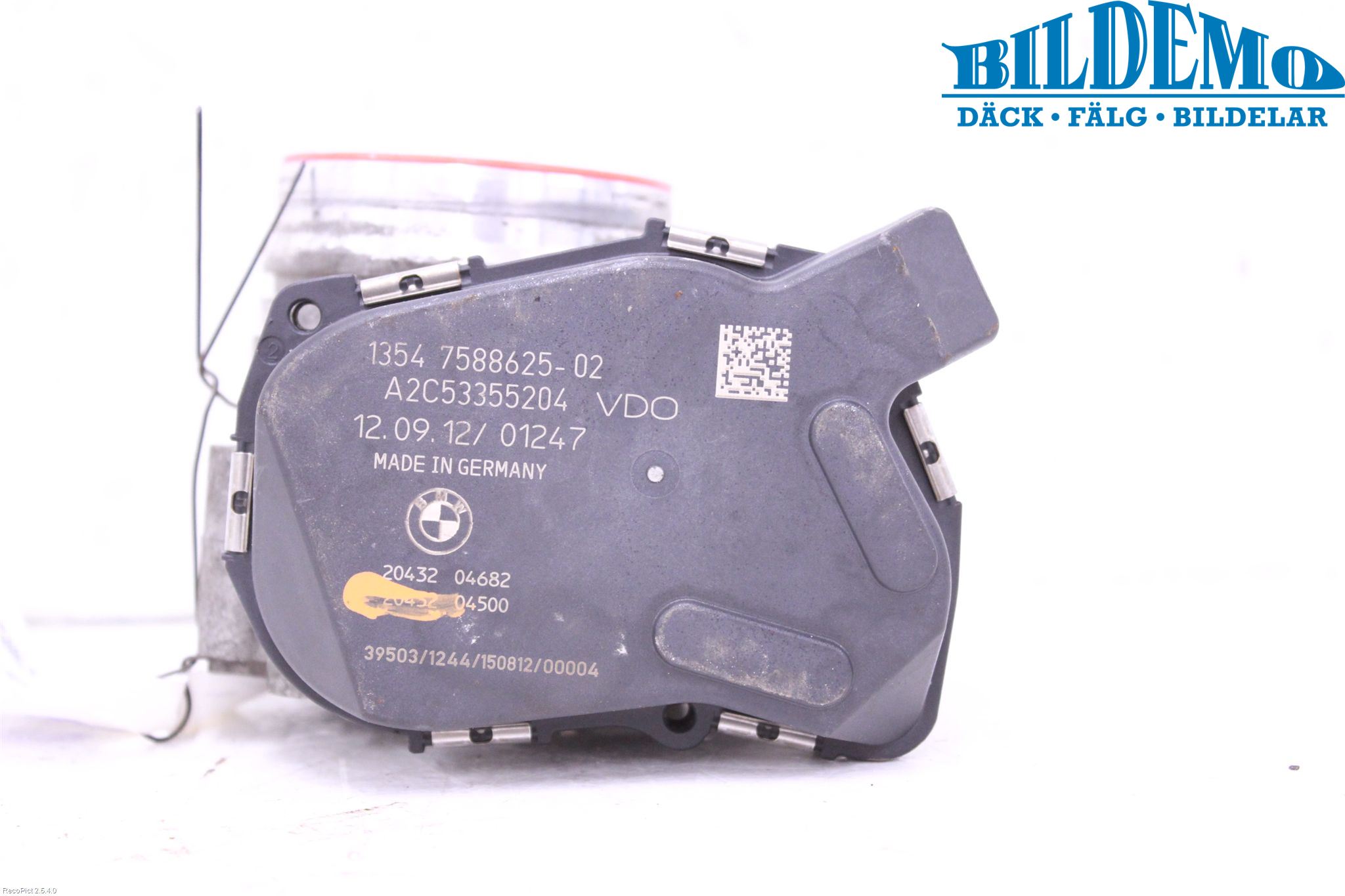 BMW 3 F30/F31/F80 12-19 Inns Spjeldhus