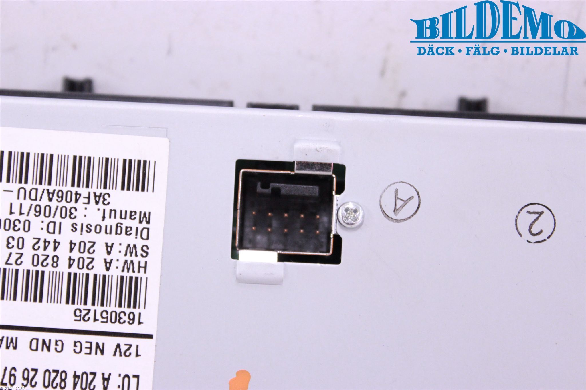 Mercedes-Benz MB GLK-KLASS (X204) 08-16 Instr Varselys - Display