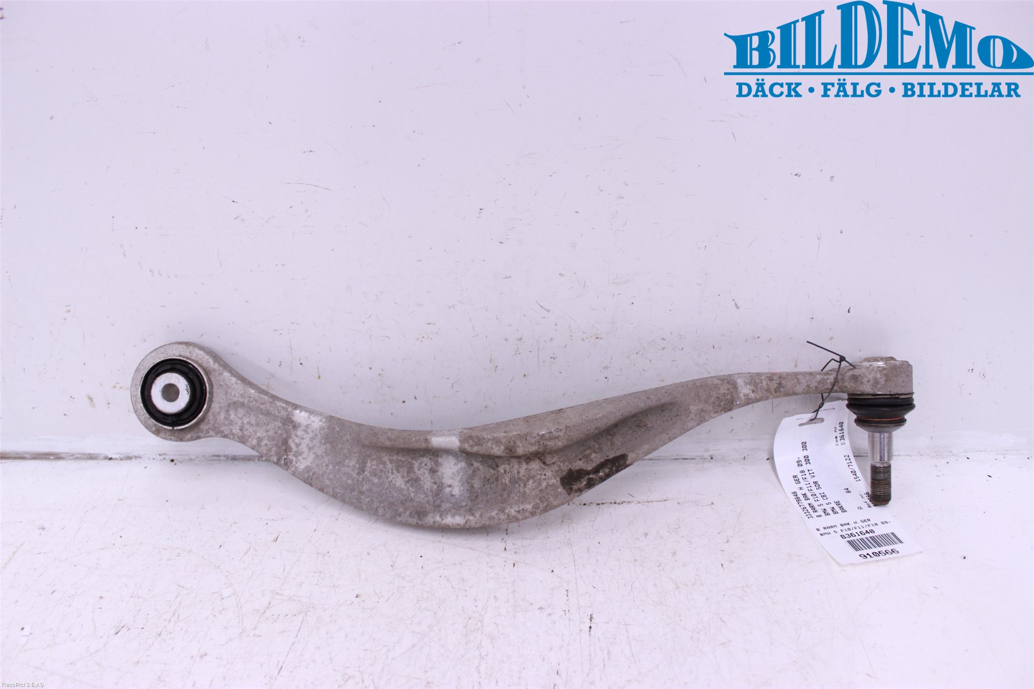 BMW 5 F10/F11/F18 09-17 Bærearm Bak Høyre