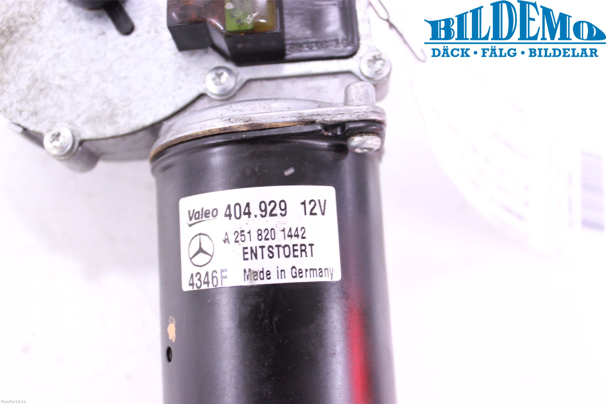 Mercedes-Benz MB R-KLASS (W251) 05-13 Viskermotor Frontrute