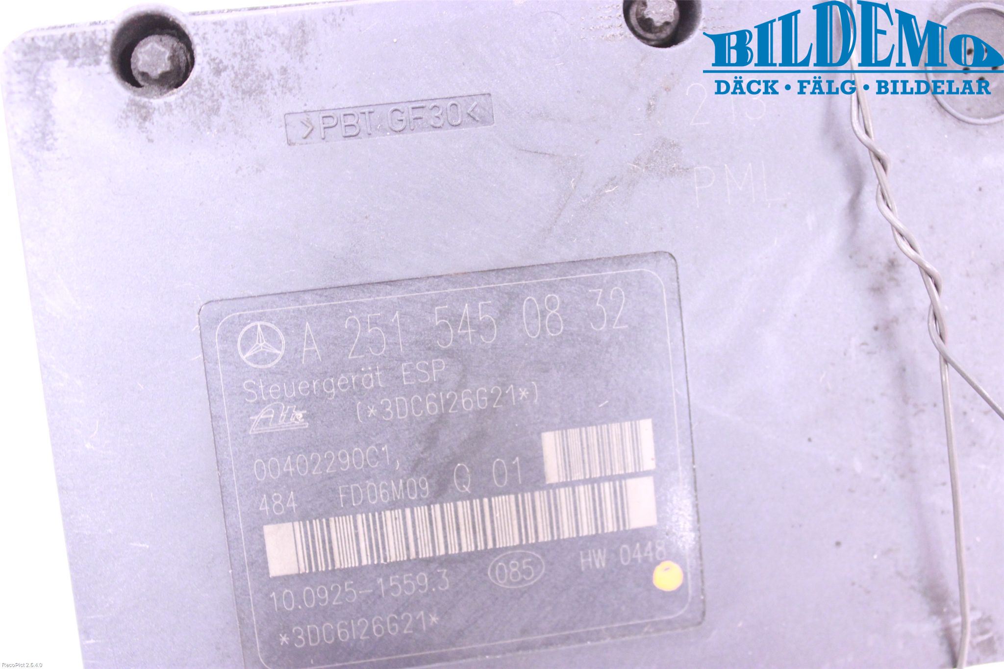 Mercedes-Benz MB R-KLASS (W251) 05-13 Abs Hydraulikkaggregat