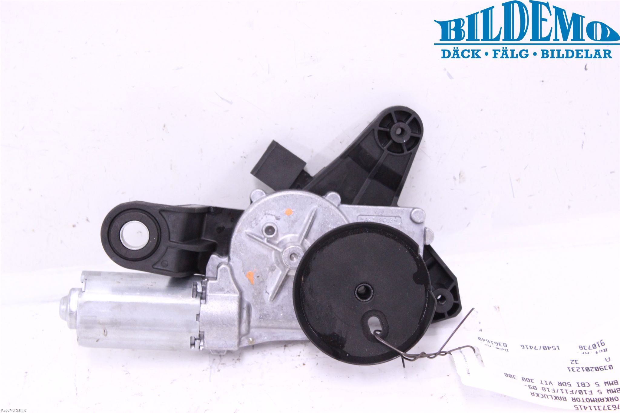 BMW 5 F10/F11/F18 09-17 Viskermotor Bakluke