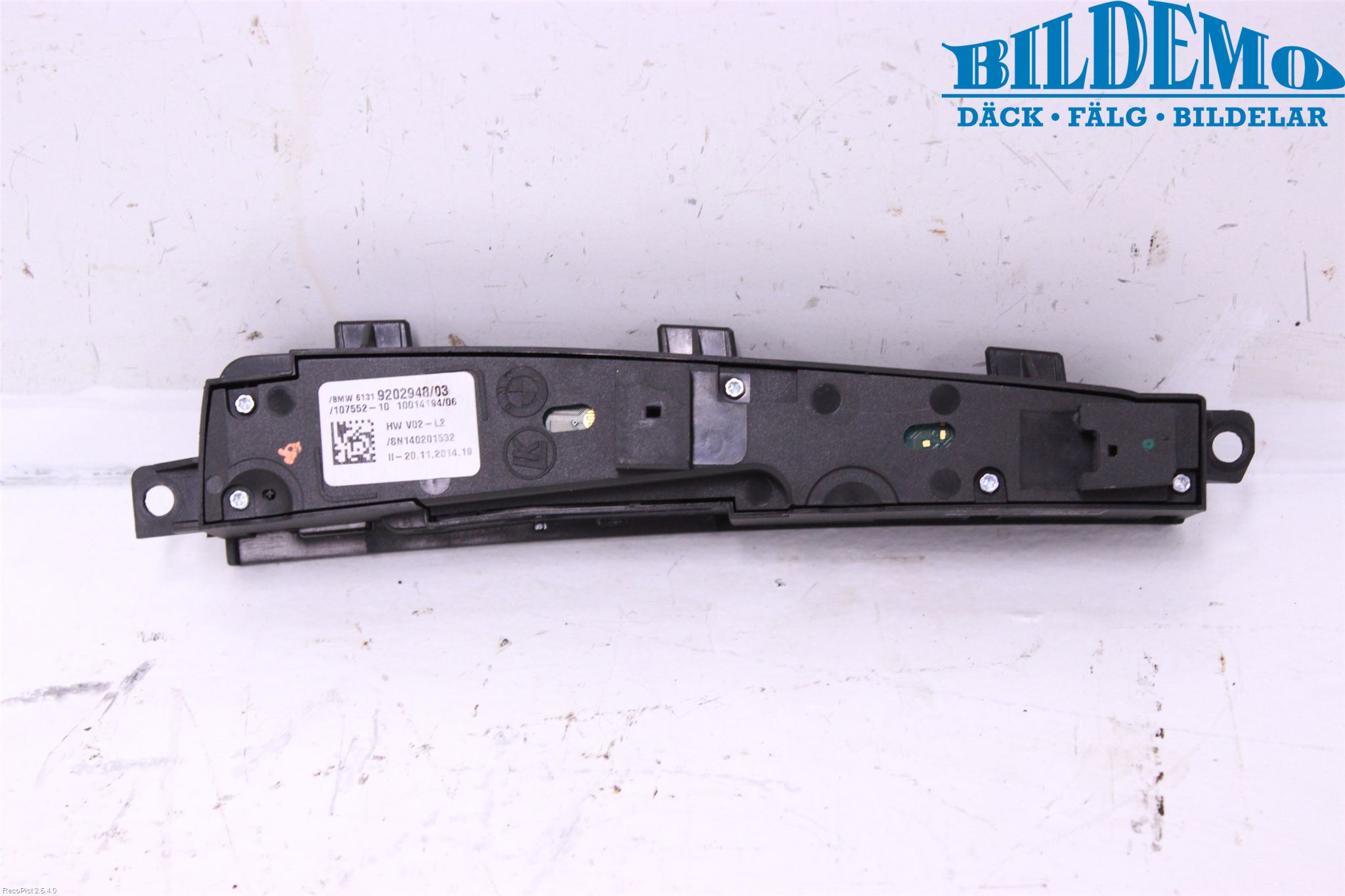 BMW 5 F10/F11/F18 09-17 Bryter Multifunksjon