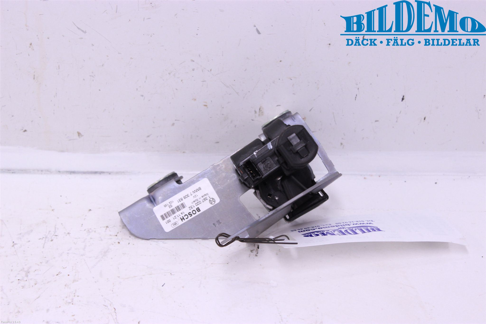 BMW 5 F10/F11/F18 09-17 Bakluke-Lokk Låsekasse