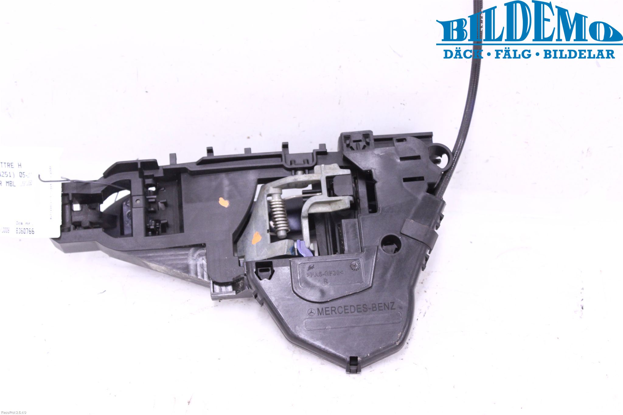 Mercedes-Benz MB R-KLASS (W251) 05-13 Dørhandtak Ytre Høyre
