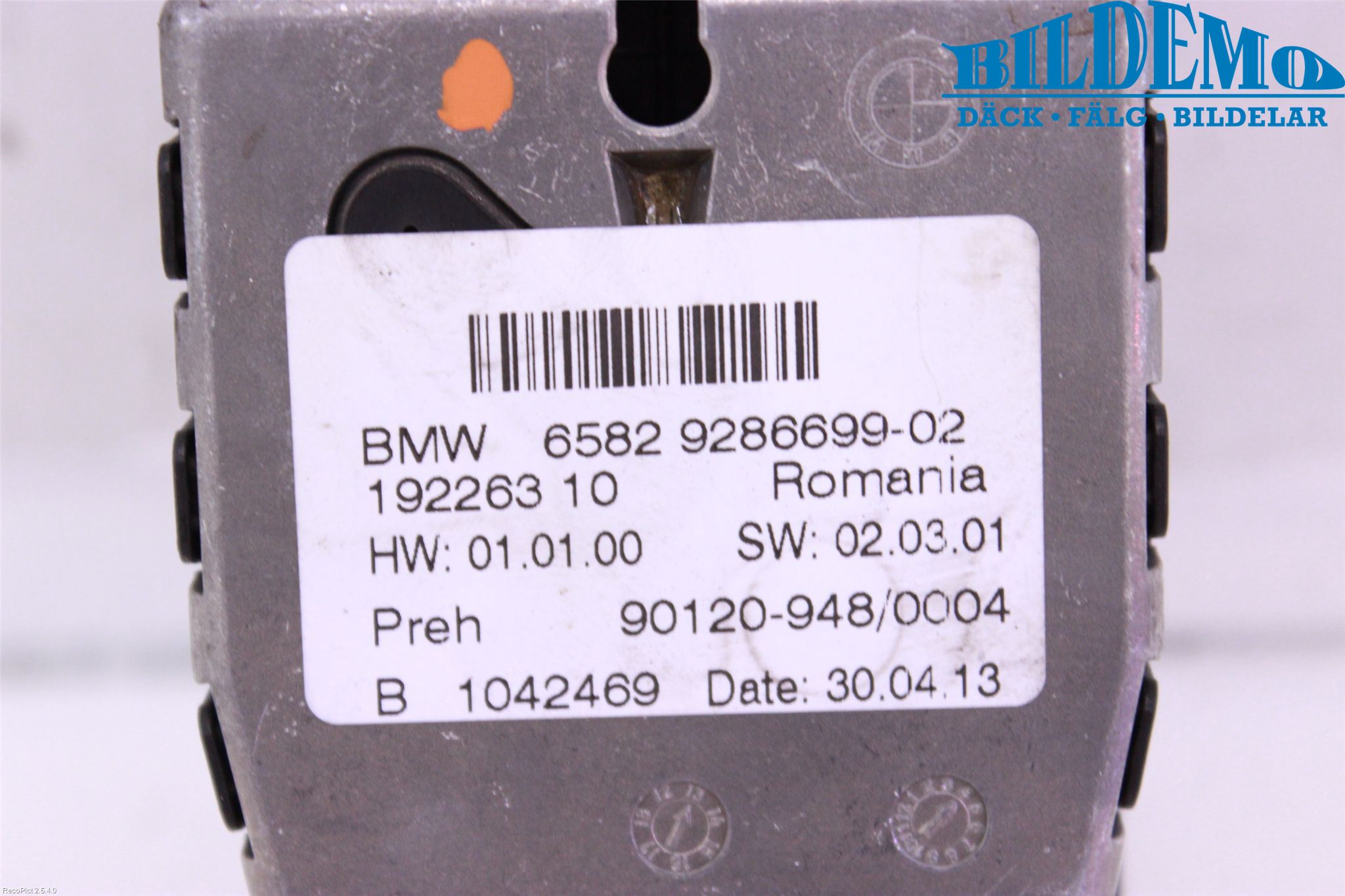 BMW 5 F10/F11/F18 09-17 Bryter Cruisekontroll