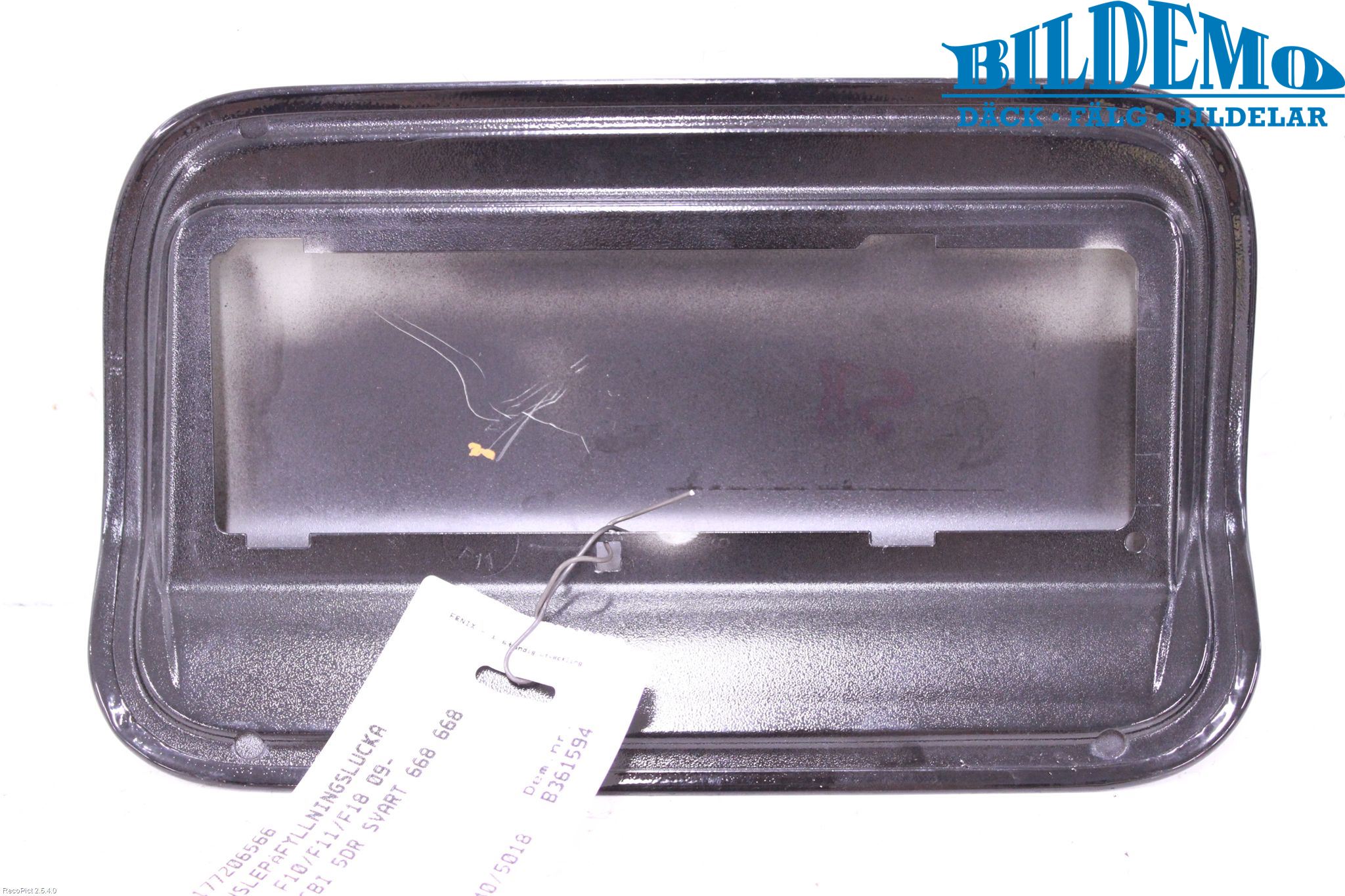 BMW 5 F10/F11/F18 09-17 Drivstoff Tankluke