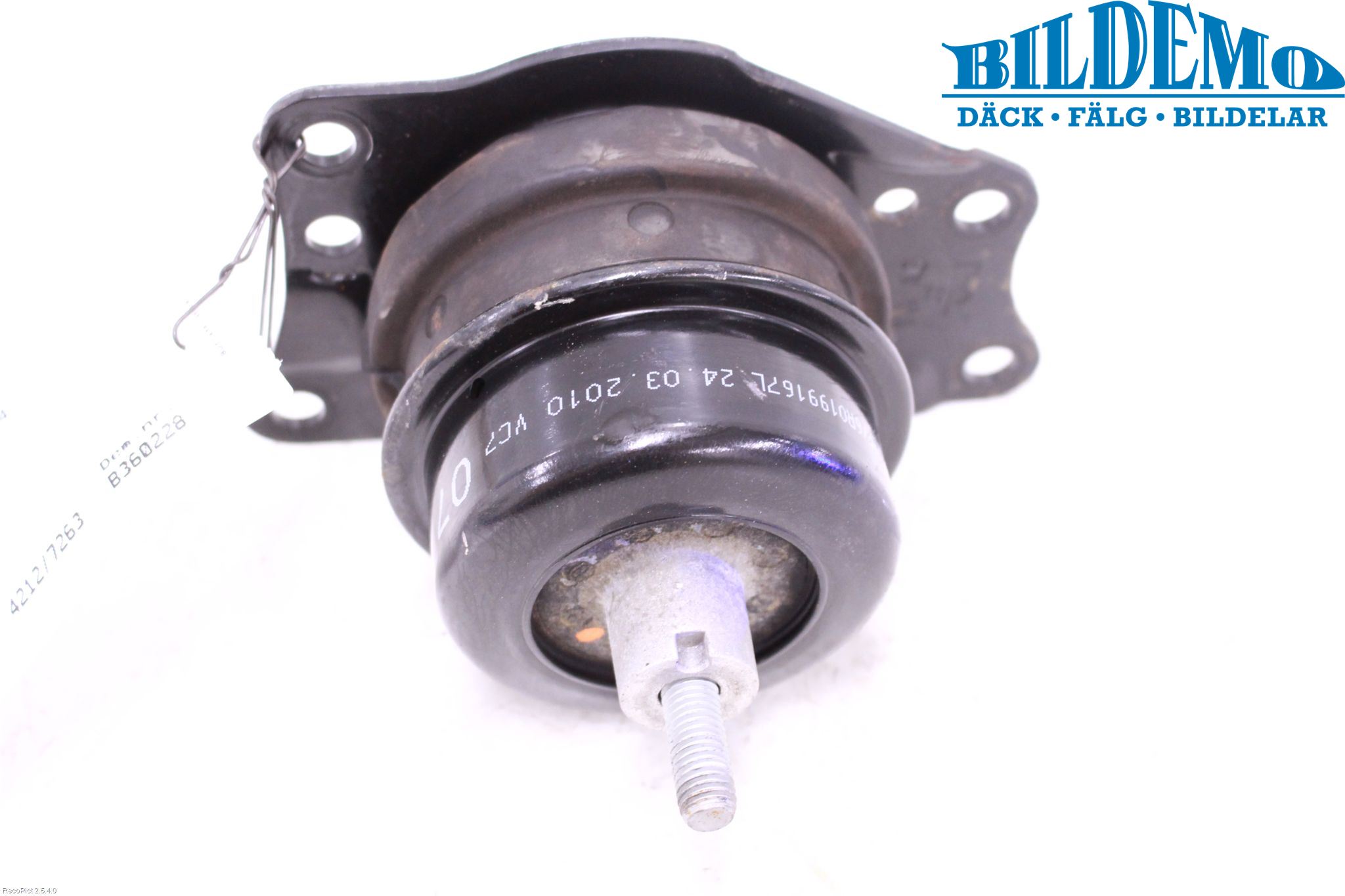 Skoda FABIA 07-14 Motor Feste Gummi