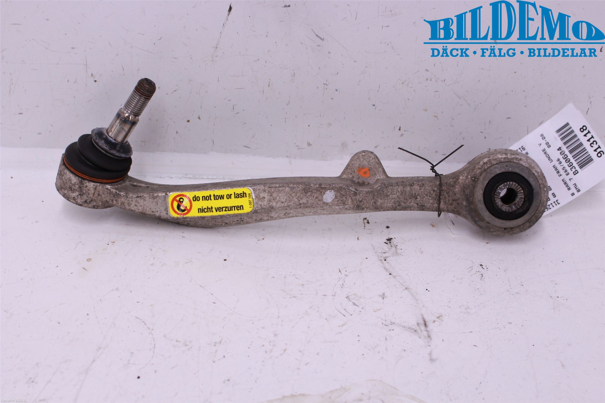 BMW 7 E65/66    00-08 Bremsecaliper Foran Venstre