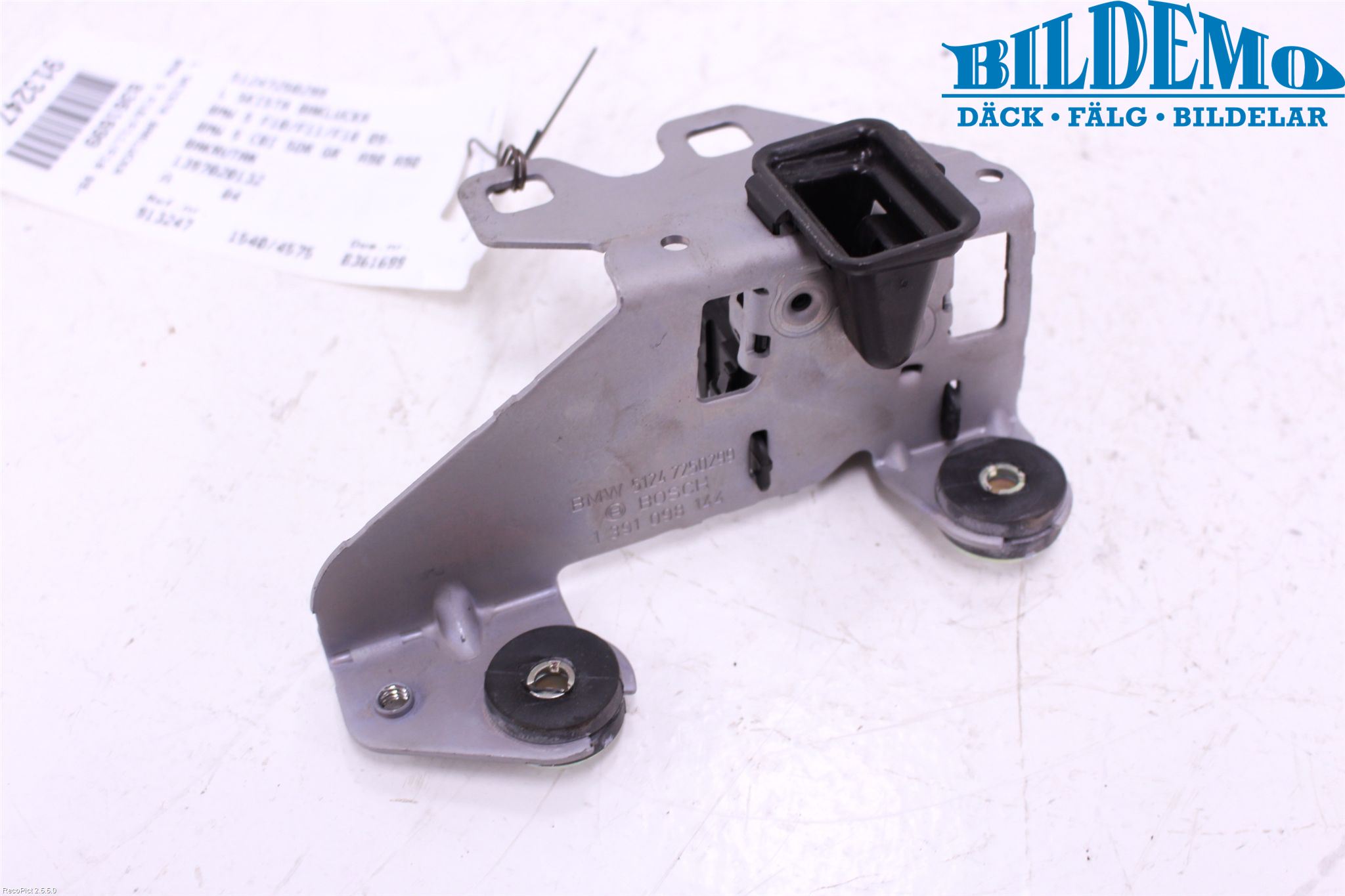 BMW 5 F10/F11/F18 09-17 Bakluke-Lokk Låsekasse