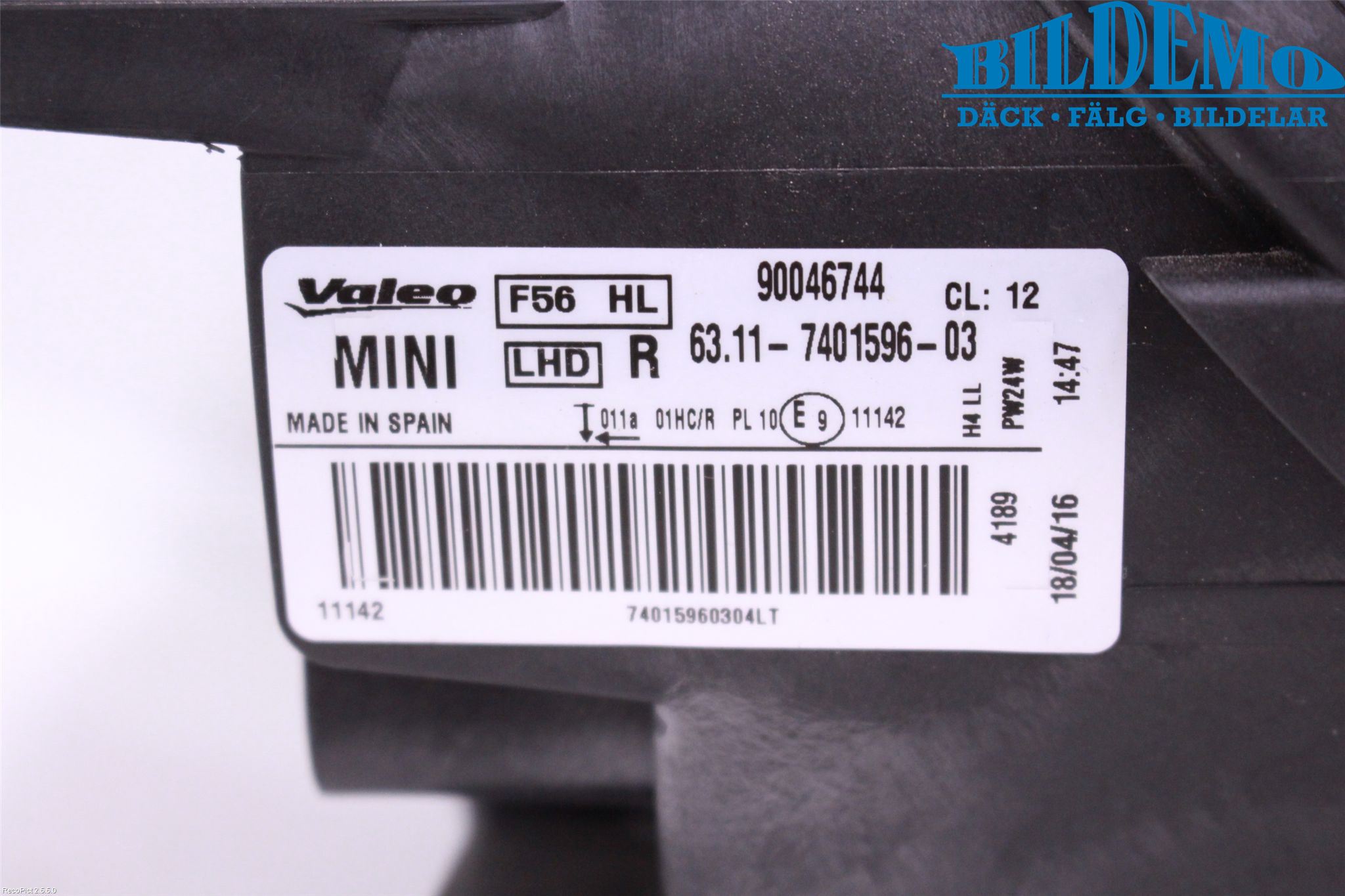 Mini ONE/COOPER 5DR F55 14-24 Styreenhet Øvrig