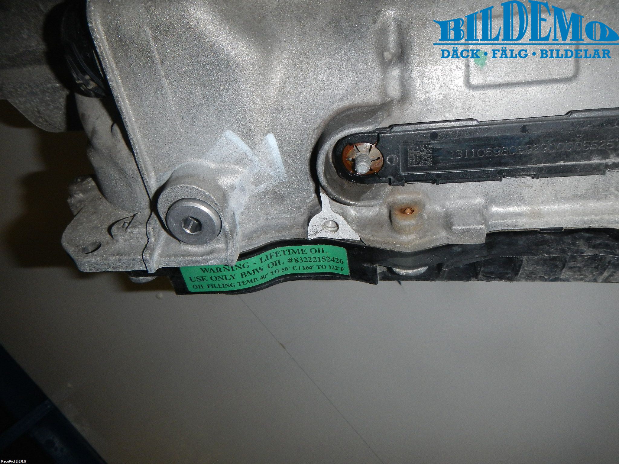 BMW 5 F10/F11/F18 09-17 Gearkasse Automat
