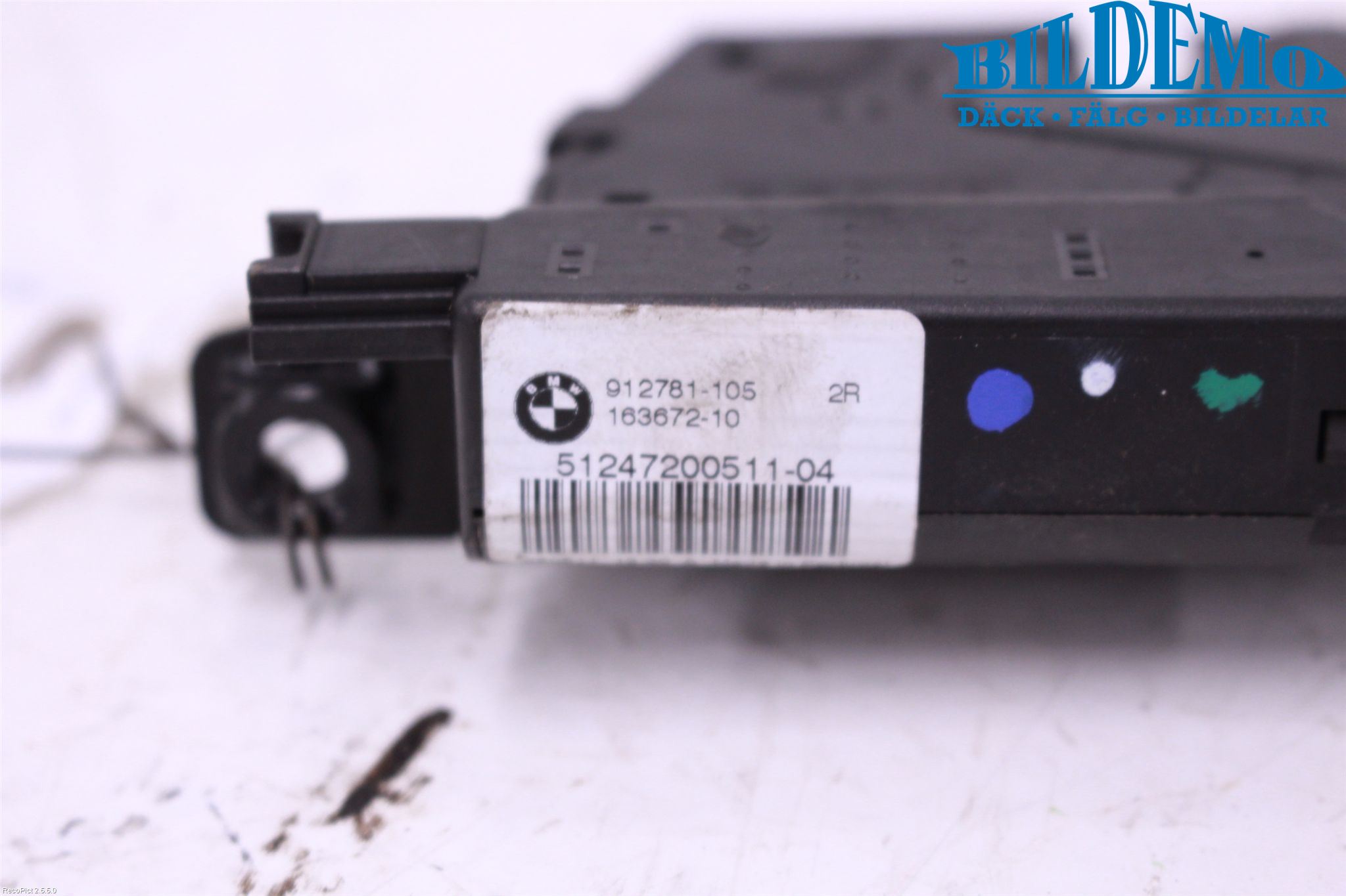 BMW X1 E84 10-15 Bakluke-Lokk Låsekasse