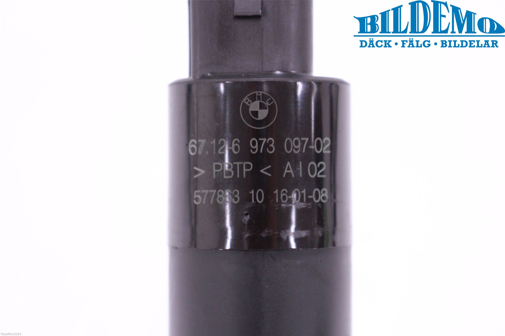 BMW 3 E90/91 SED/TOU 05-12 Spylerpumpe Høytrykk