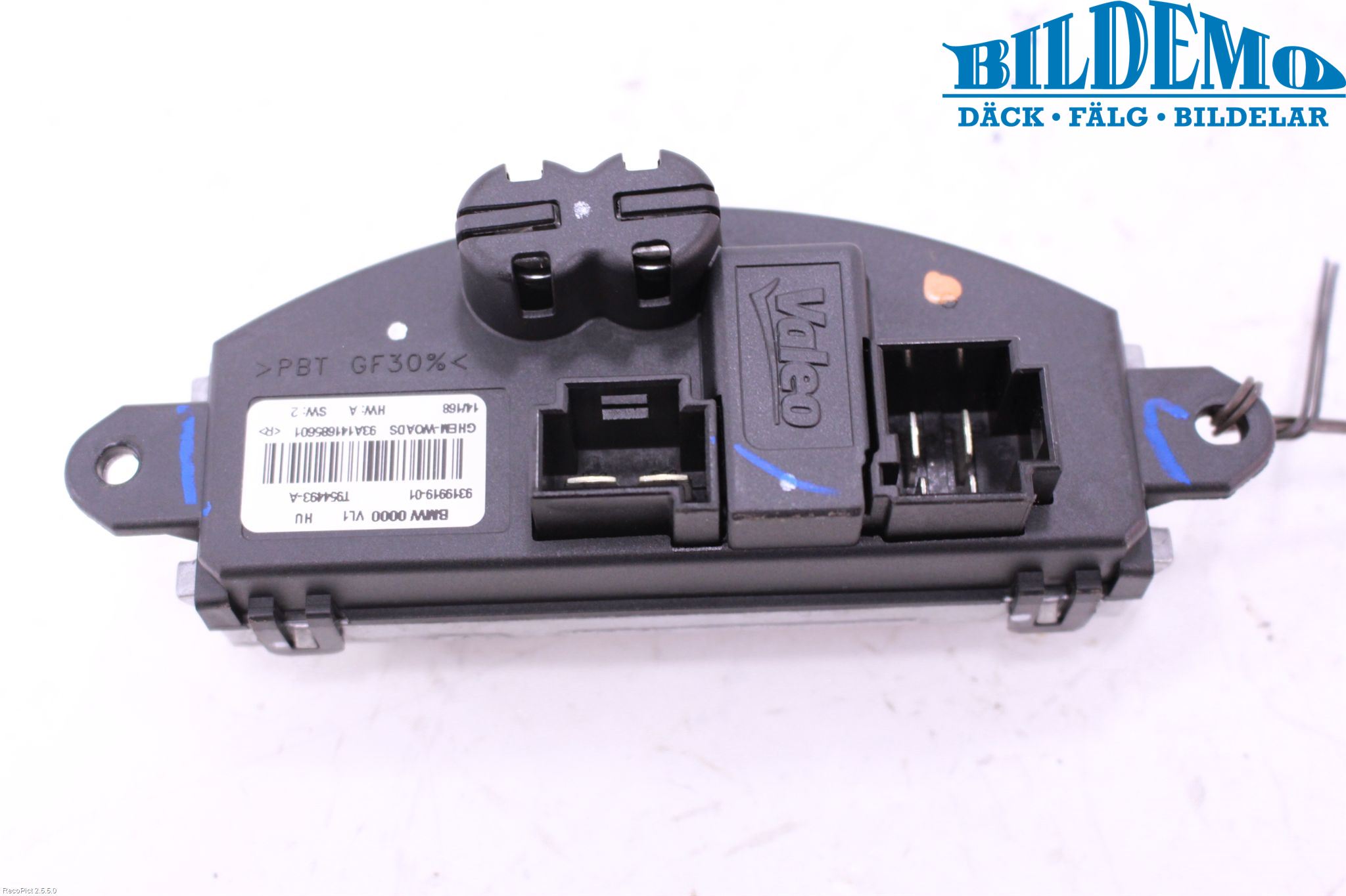 BMW 3 F30/F31/F80 12-19 Varmeapparat Viftemotstand