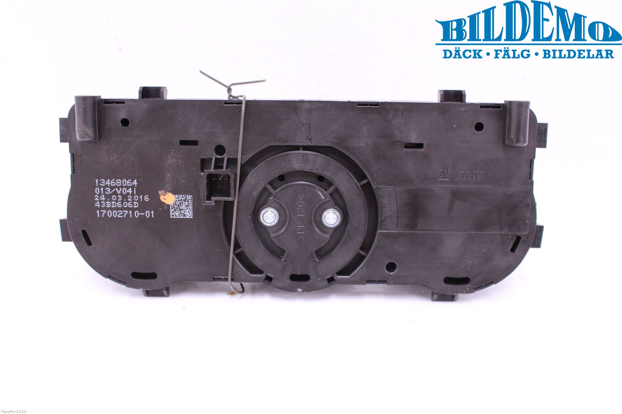 Opel CORSA E 15-19 Varme Ac Betjening-Display