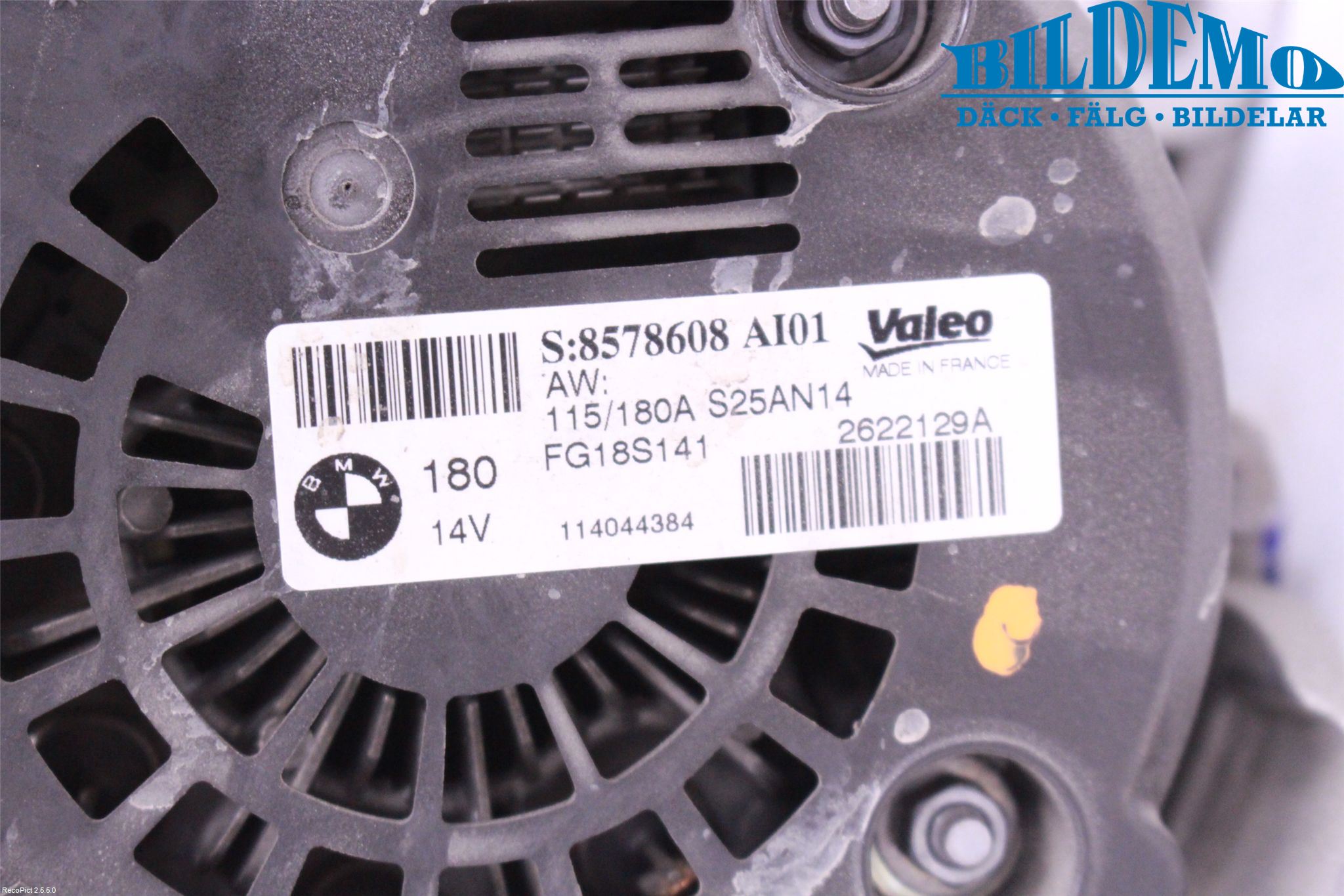 BMW 3 F30/F31/F80 12-19 Dynamo