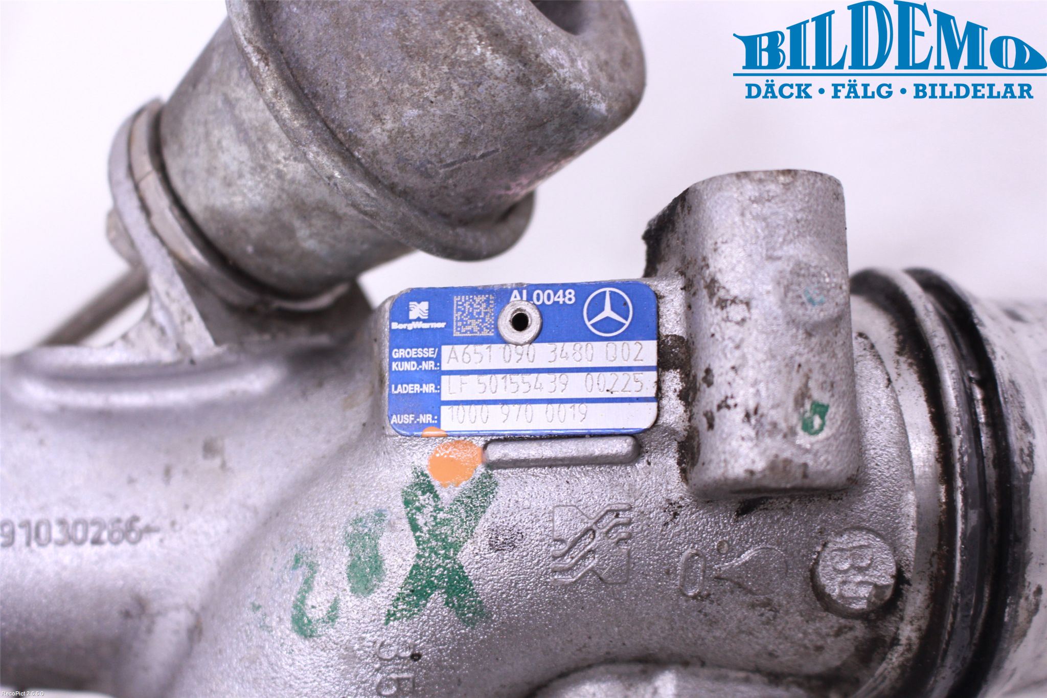 Mercedes-Benz MB E-KLASS (W212) 09-16 Turboaggregat