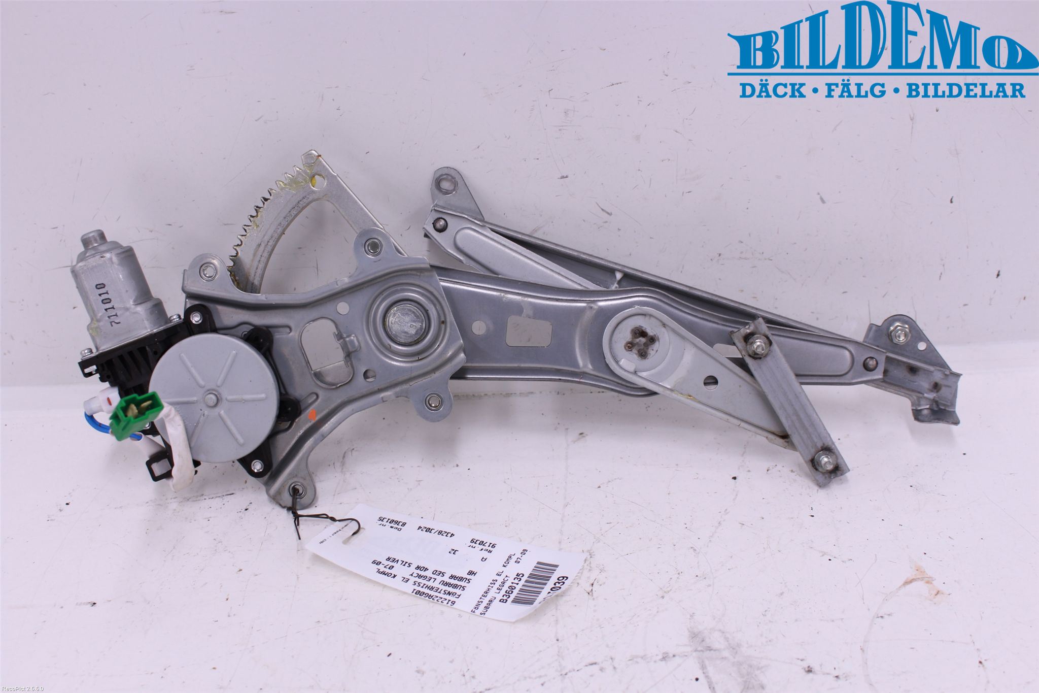 Subaru LEGACY    07-09 Vindusheis El Komp