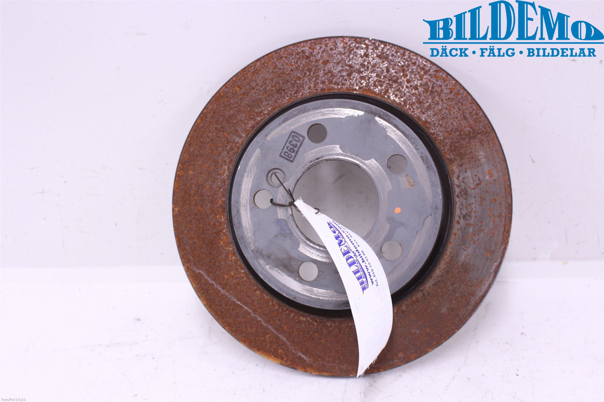 Mercedes-Benz MB A-KLASS (W176) 13-18 Bremseskive Bak
