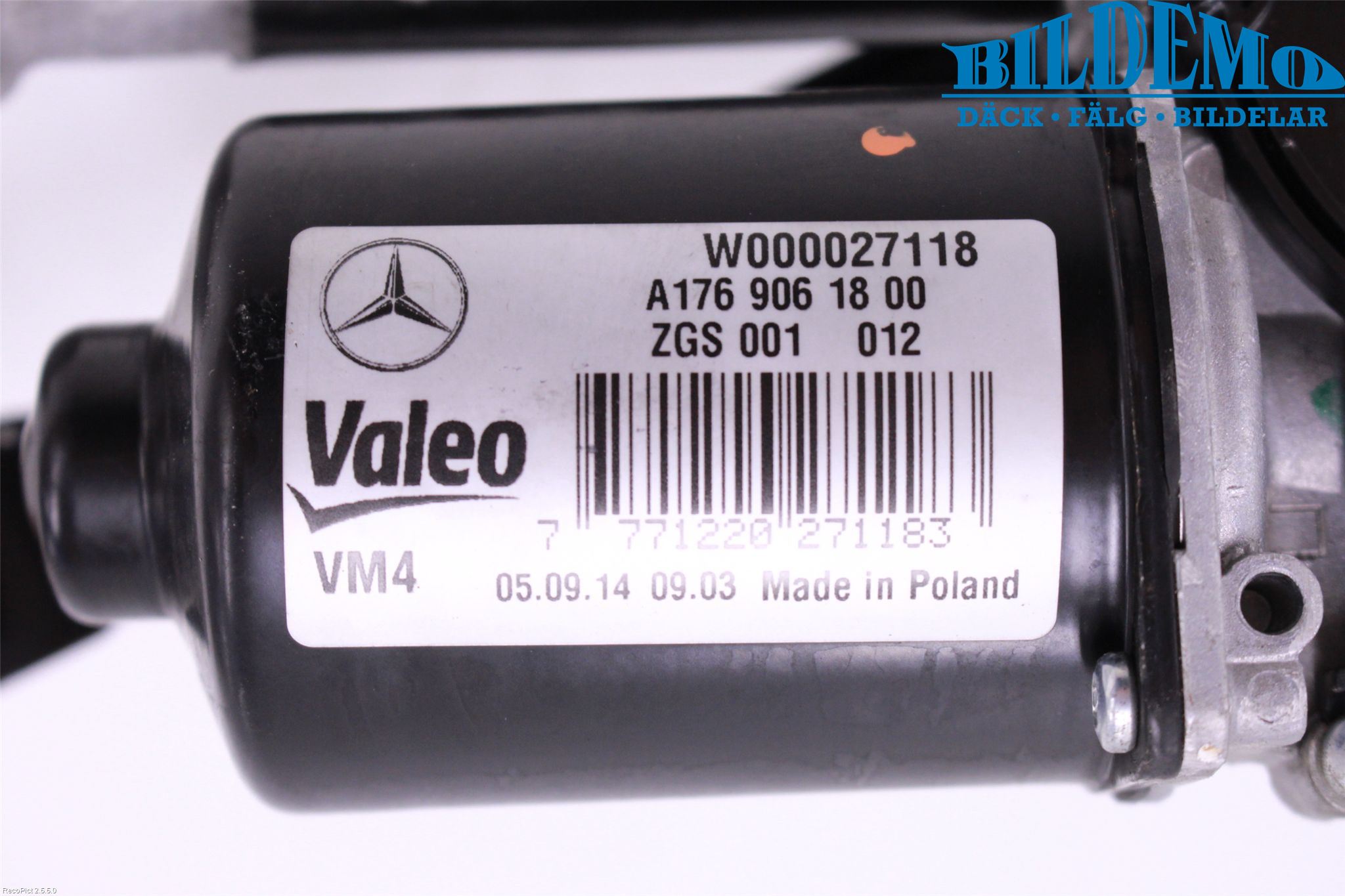Mercedes-Benz MB A-KLASS (W176) 13-18 Viskermotor Frontrute