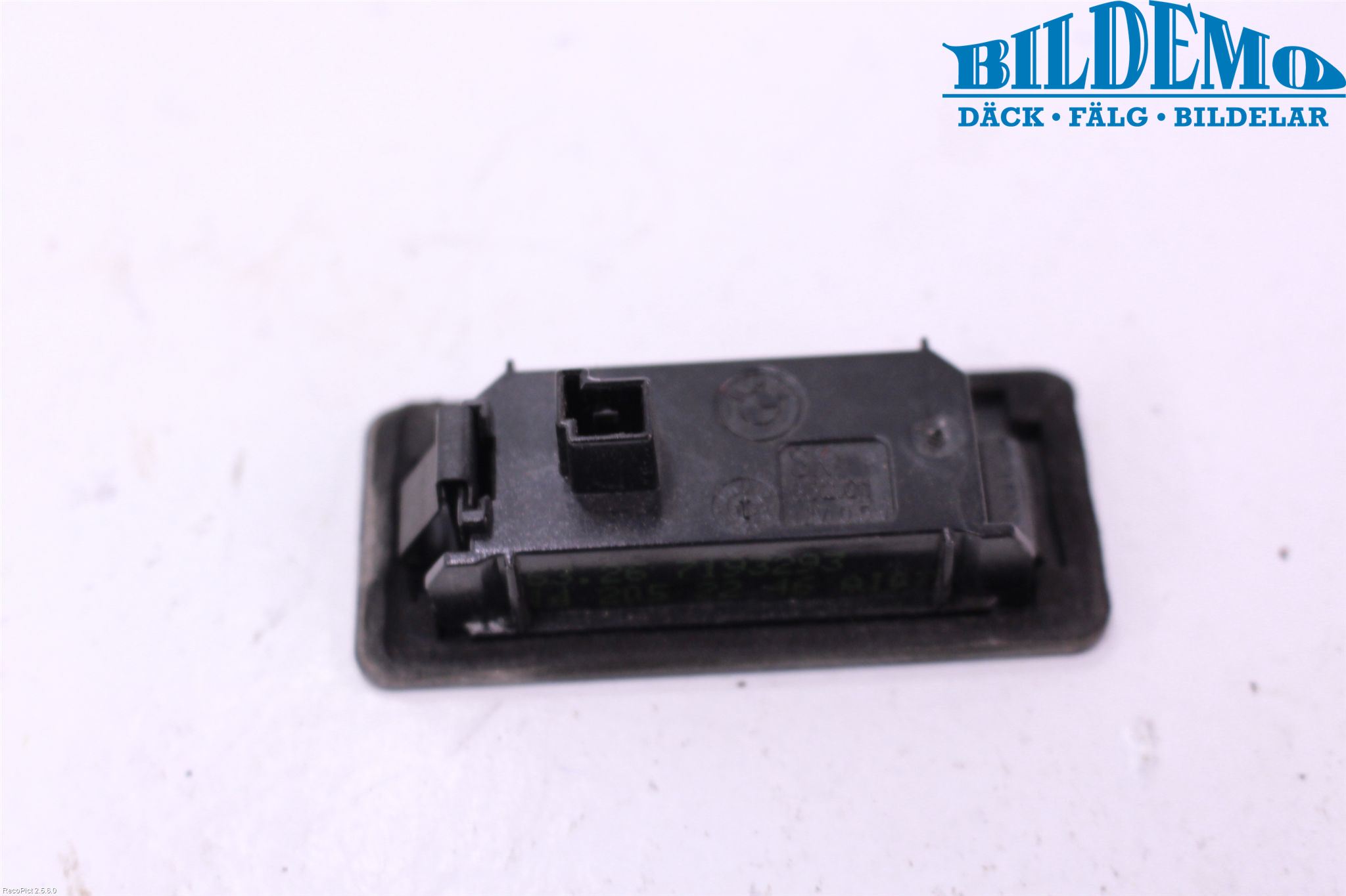 BMW 5 F10/F11/F18 09-17 Skilt Belysning