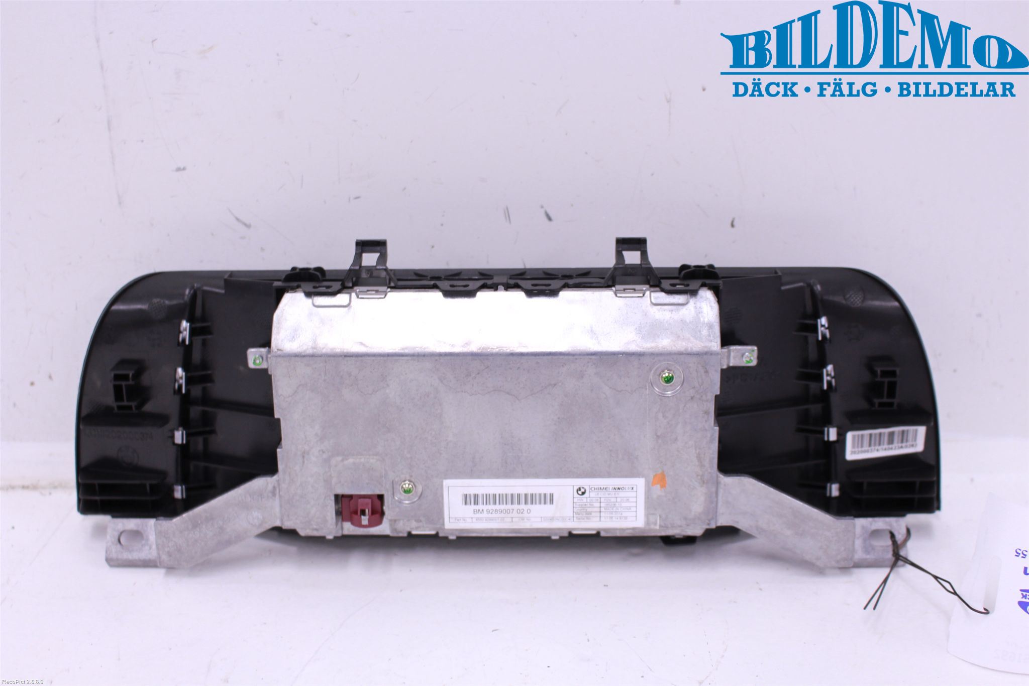 BMW 5 F10/F11/F18 09-17 Instr Skjerm Dvd-Gps-Ac-Tlf