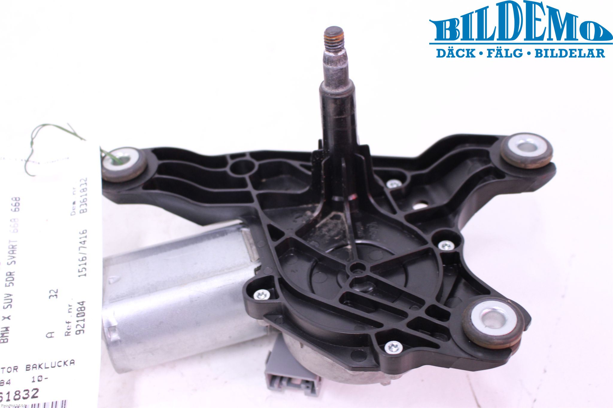 BMW X1 E84 10-15 Viskermotor Bakluke