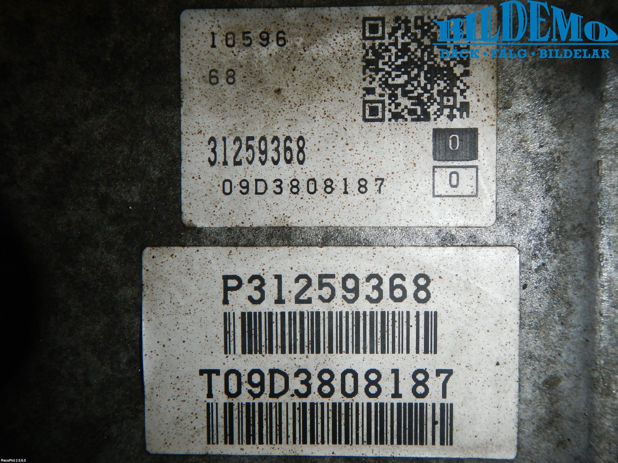 Volvo V70 08-13 Gearkasse Automat