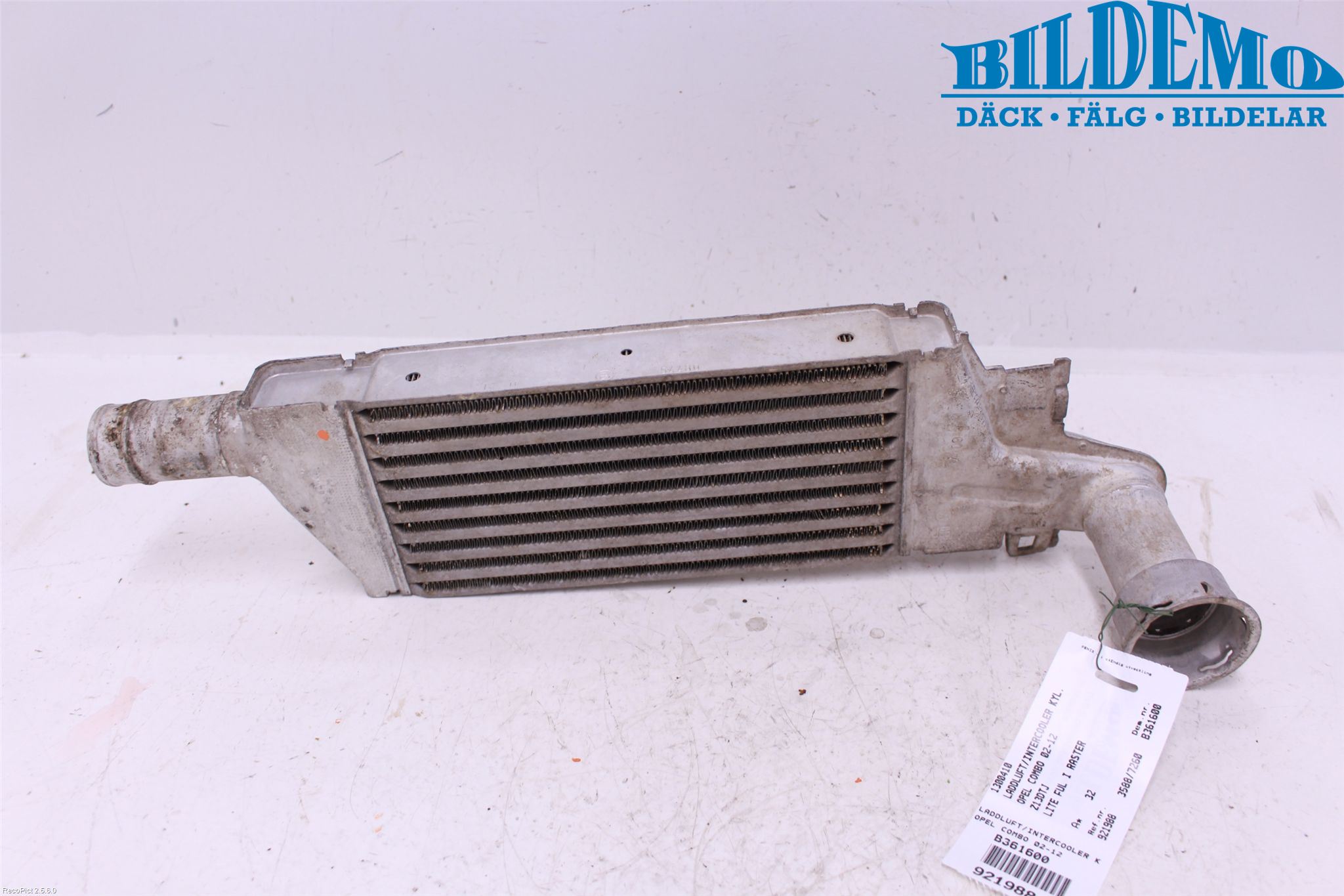 Opel COMBO 02-12 Intercooler Radiator