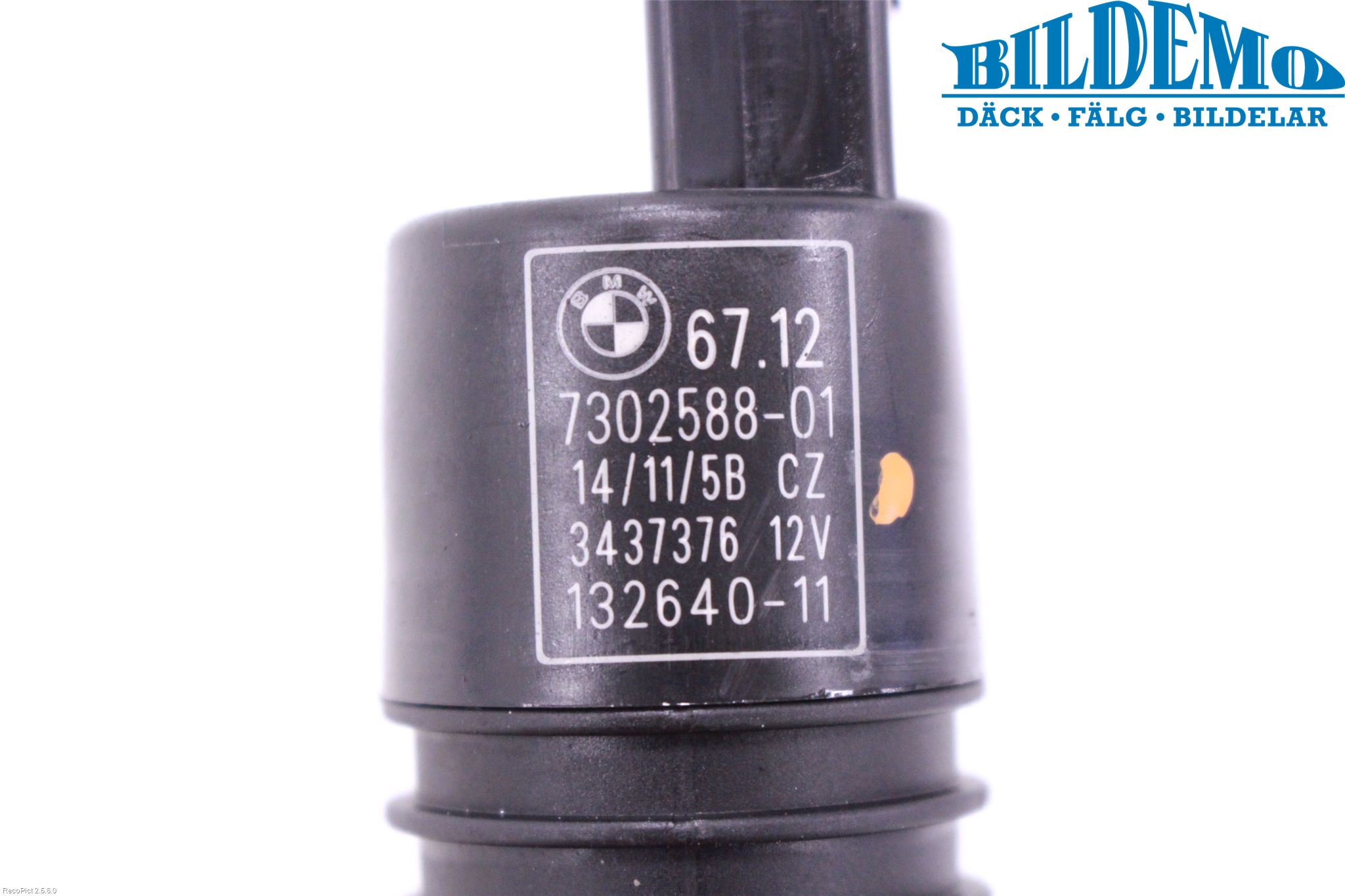 BMW 3 E90/91 SED/TOU 05-12 Spylerpumpe Bakluke