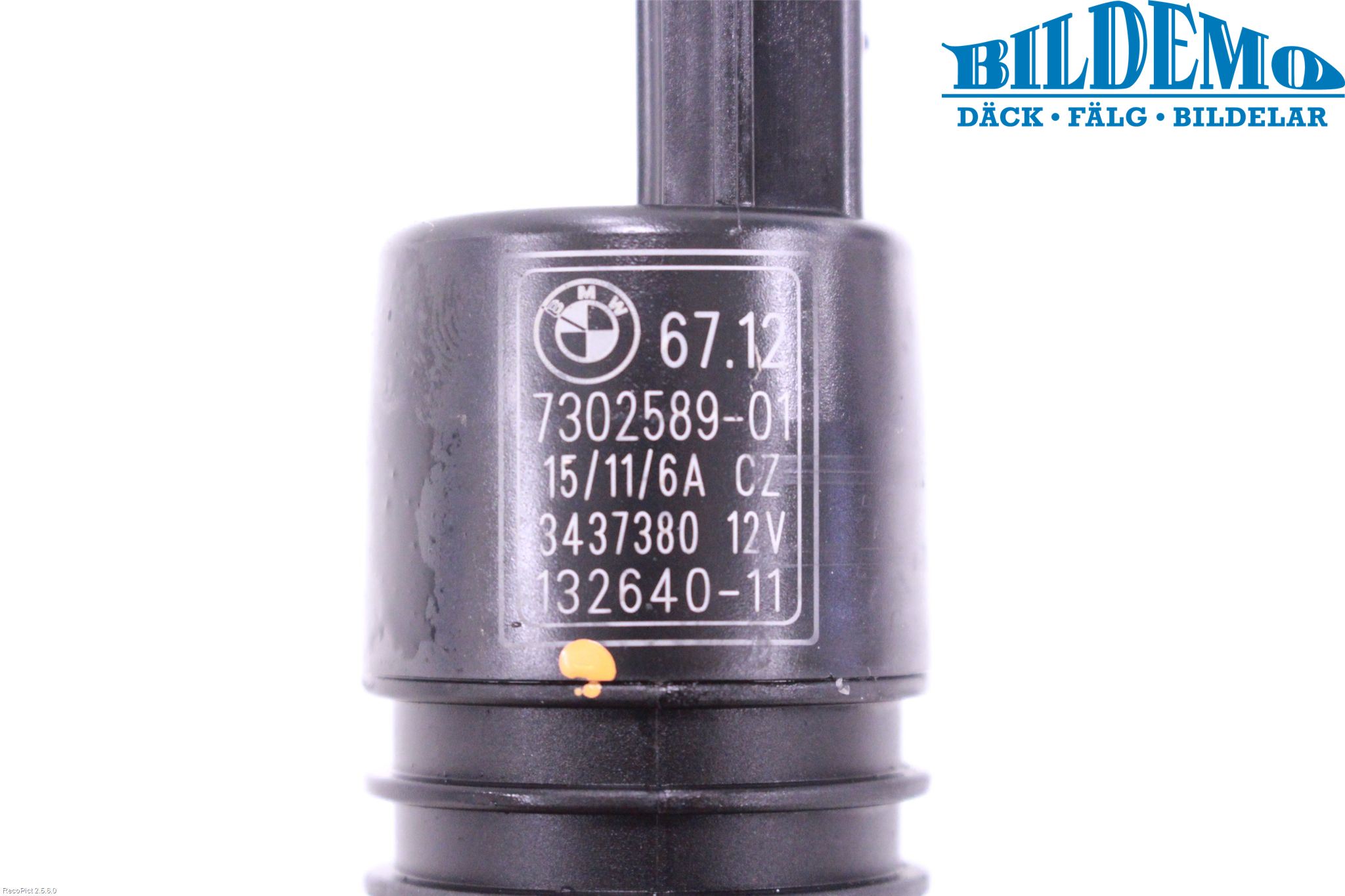 BMW 3 E90/91 SED/TOU 05-12 Spylerpumpe Frontrute