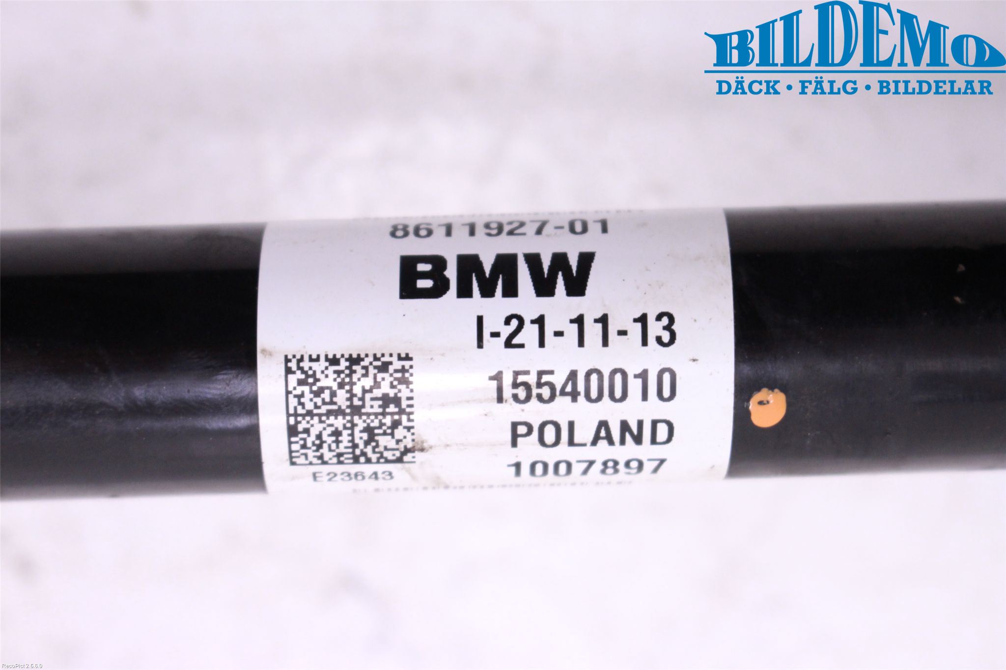 Mini ONE/COOPER 3DR F56 14-24 Drivaksel Foran Kompl Venstre