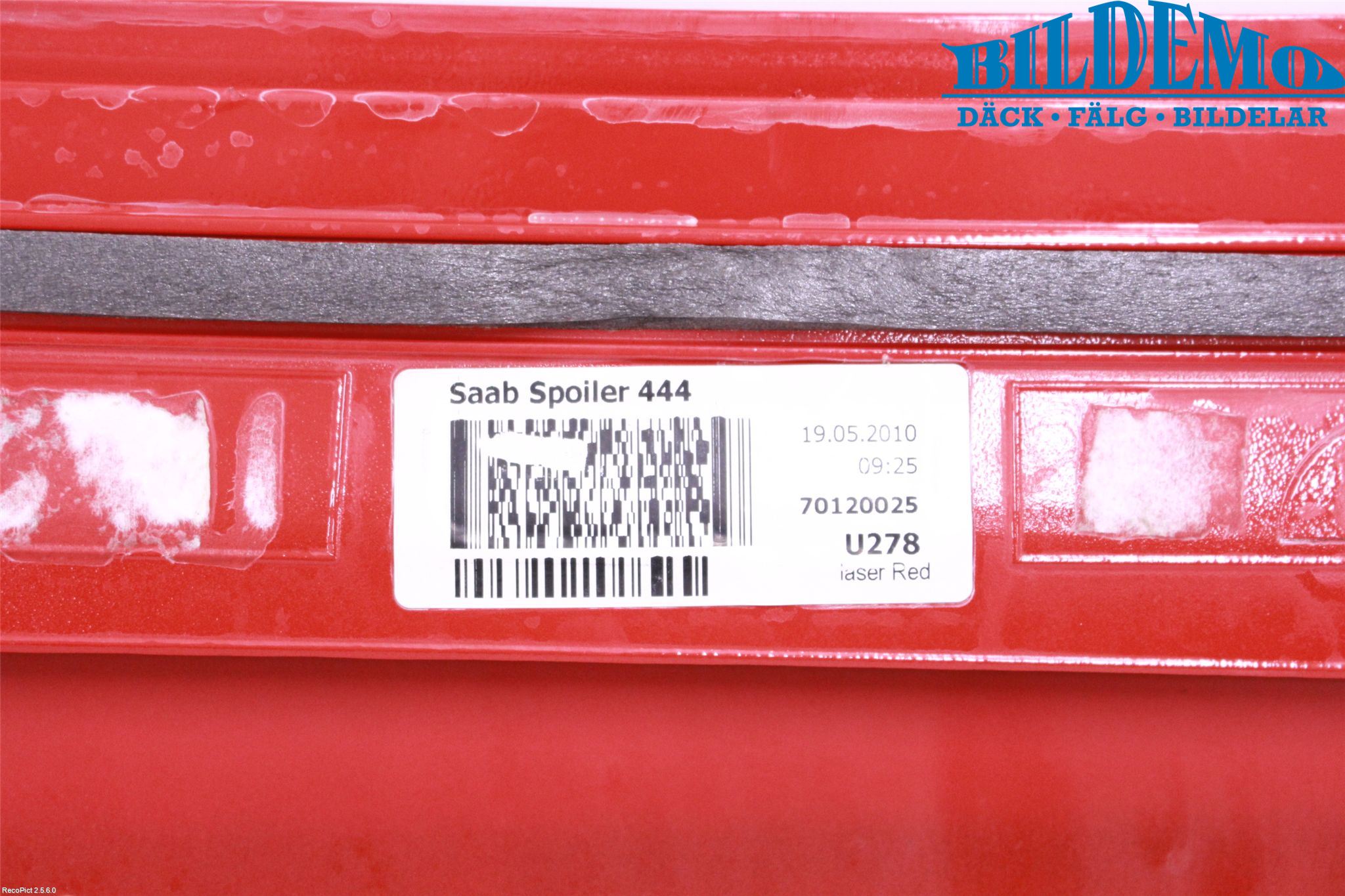 Saab 9-3 VER2/VER3 08-15 Spoiler Bakluke
