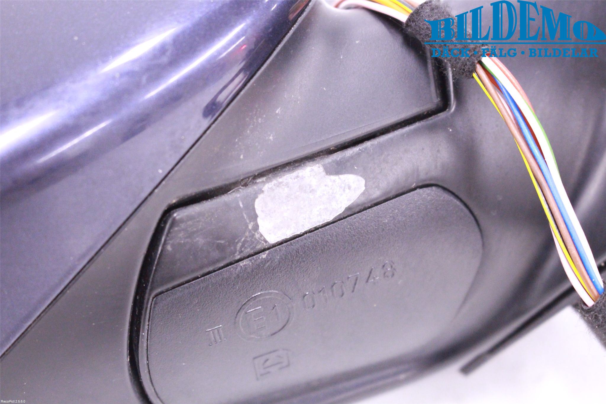 BMW 5 E60/61 Sed/Tou 02-10 Speil H M-El Justering